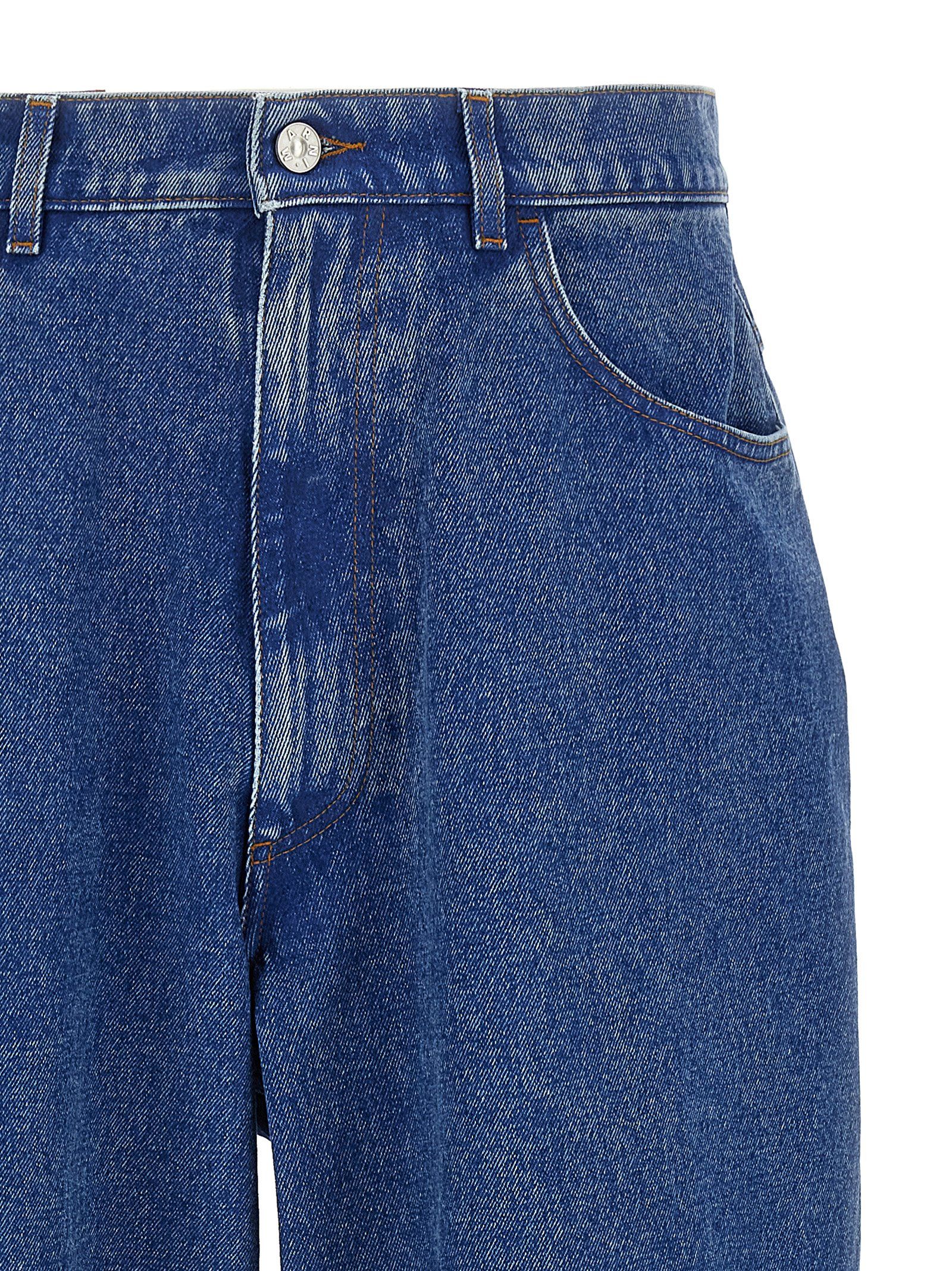 Marni Blue Cotton Jeans Men's Denim - Marni - Modalova