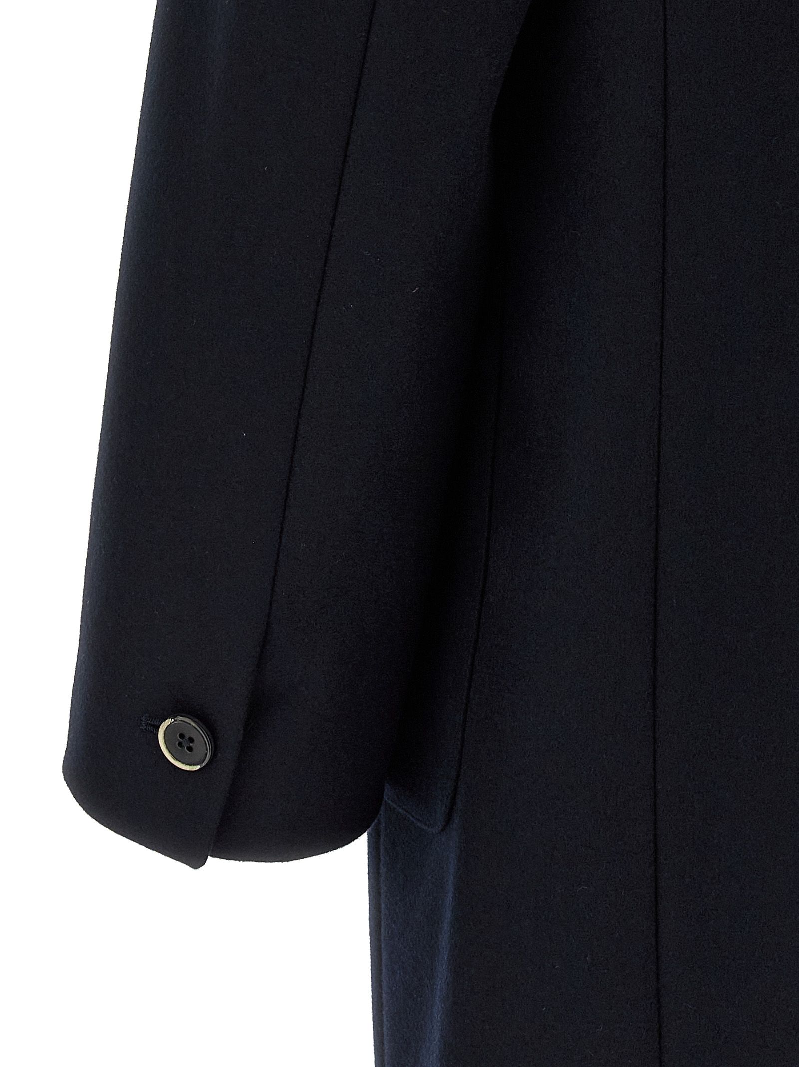 BARENA Blue Wool Men's Coat - BARENA - Modalova