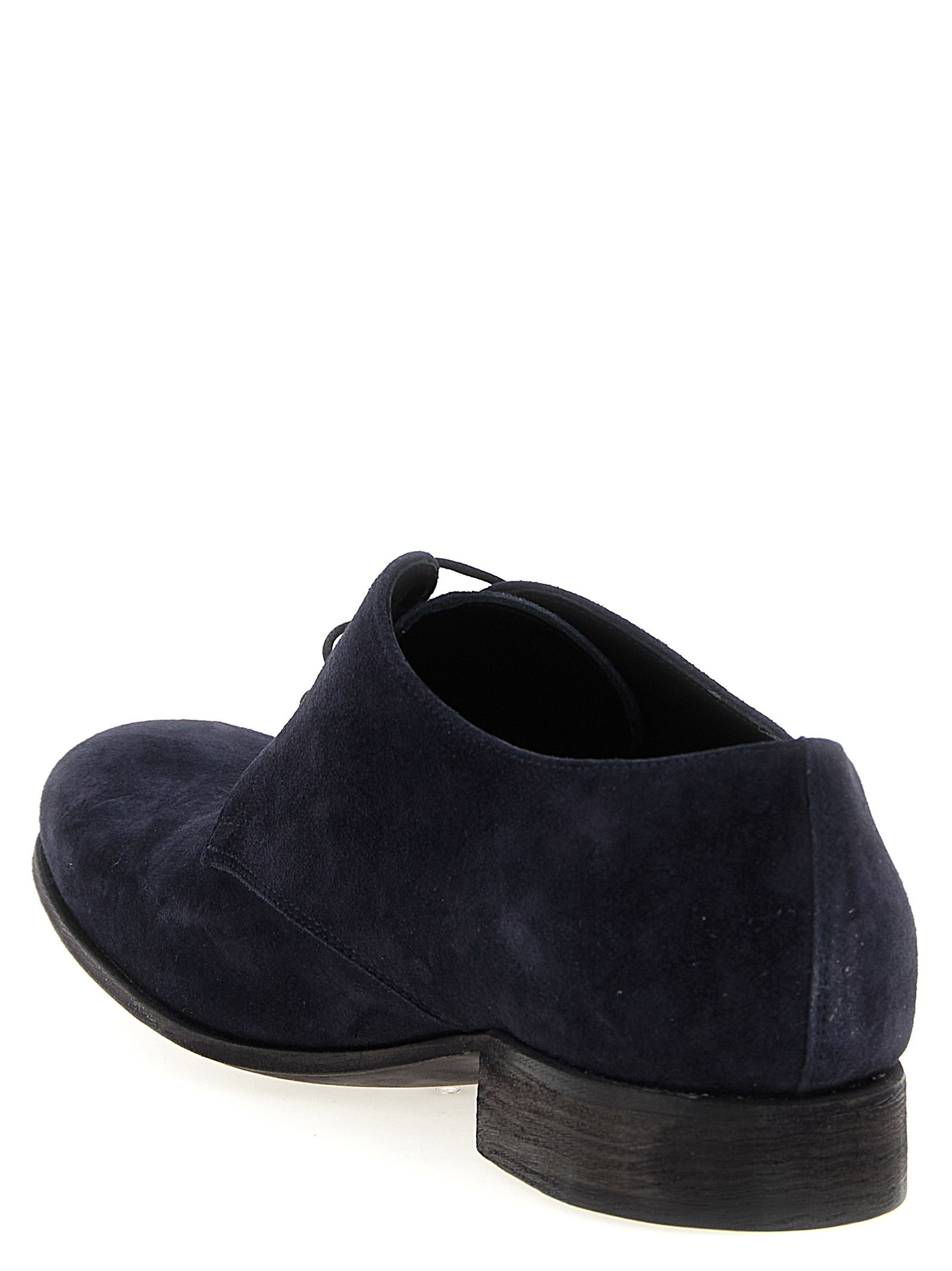 Suede Leather Oxfords And Men's Derbies - JULIAN - Modalova