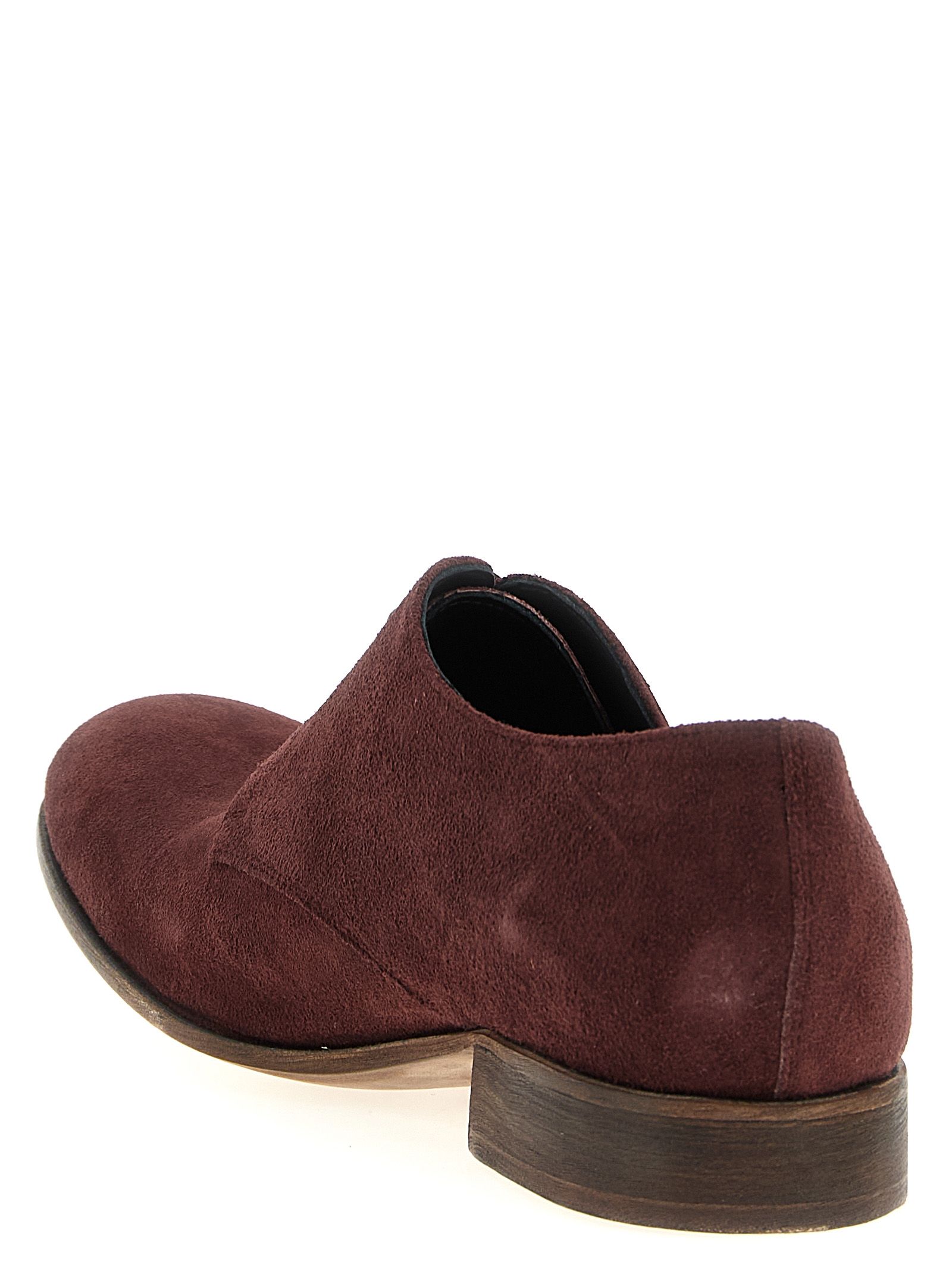 Suede Leather Oxfords And Men's Derbies - JULIAN - Modalova