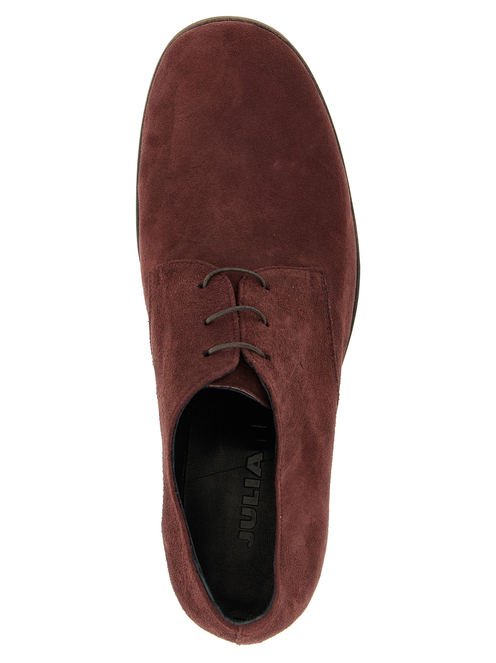 Suede Leather Oxfords And Men's Derbies - JULIAN - Modalova