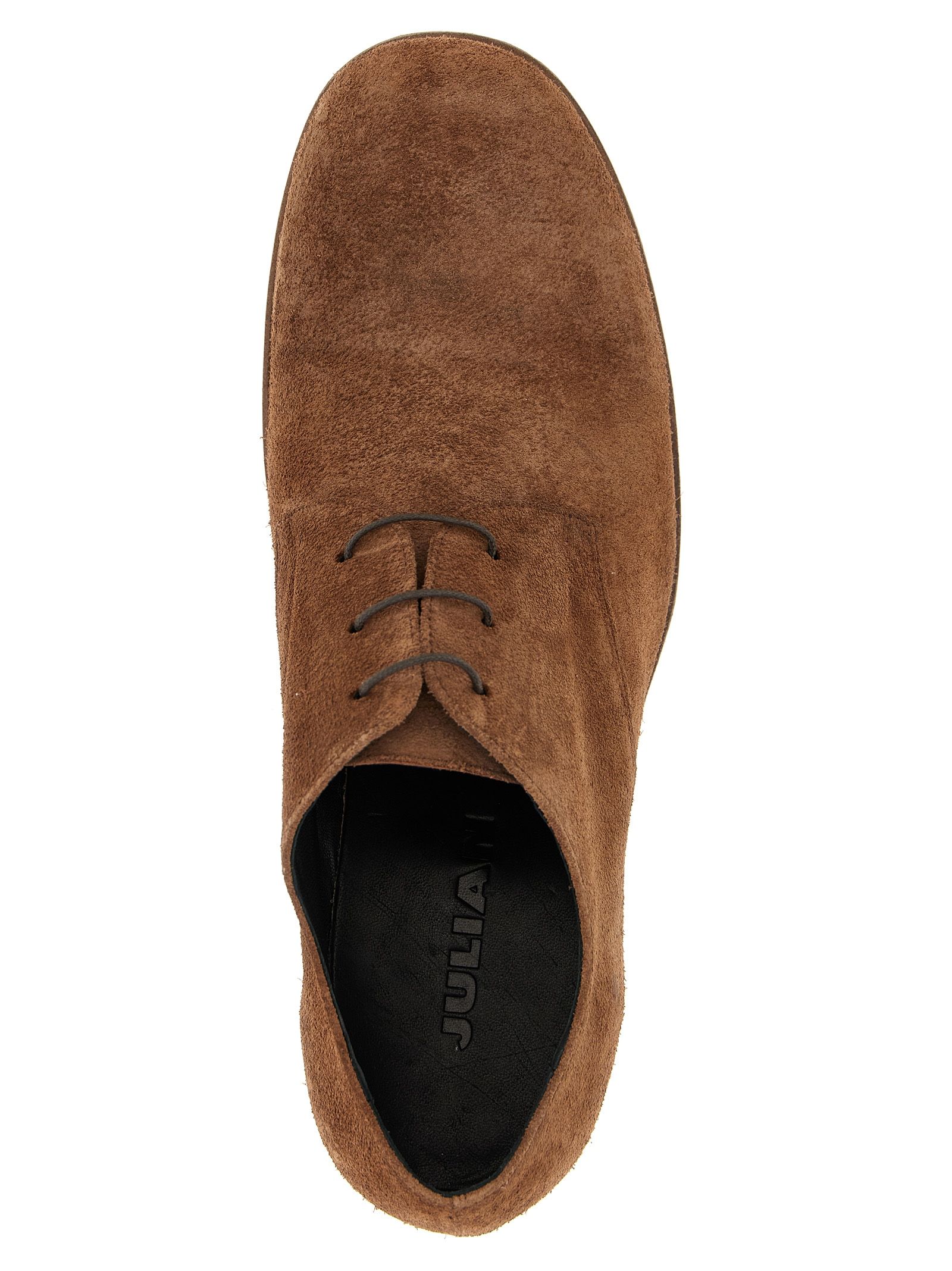 Suede Leather Oxfords And Men's Derbies - JULIAN - Modalova