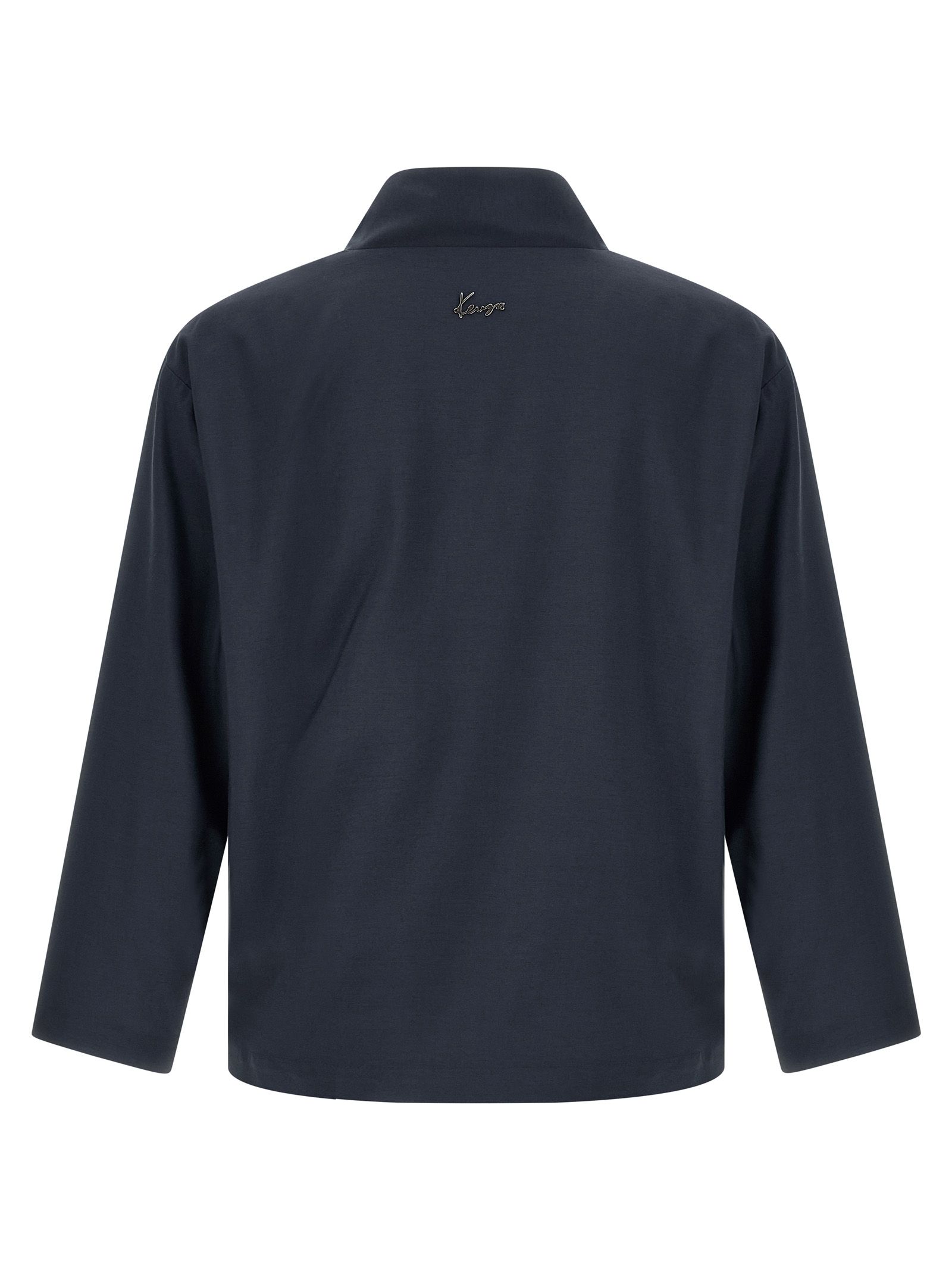 Kenzo Blue Viscose Men's Blazer - Kenzo - Modalova