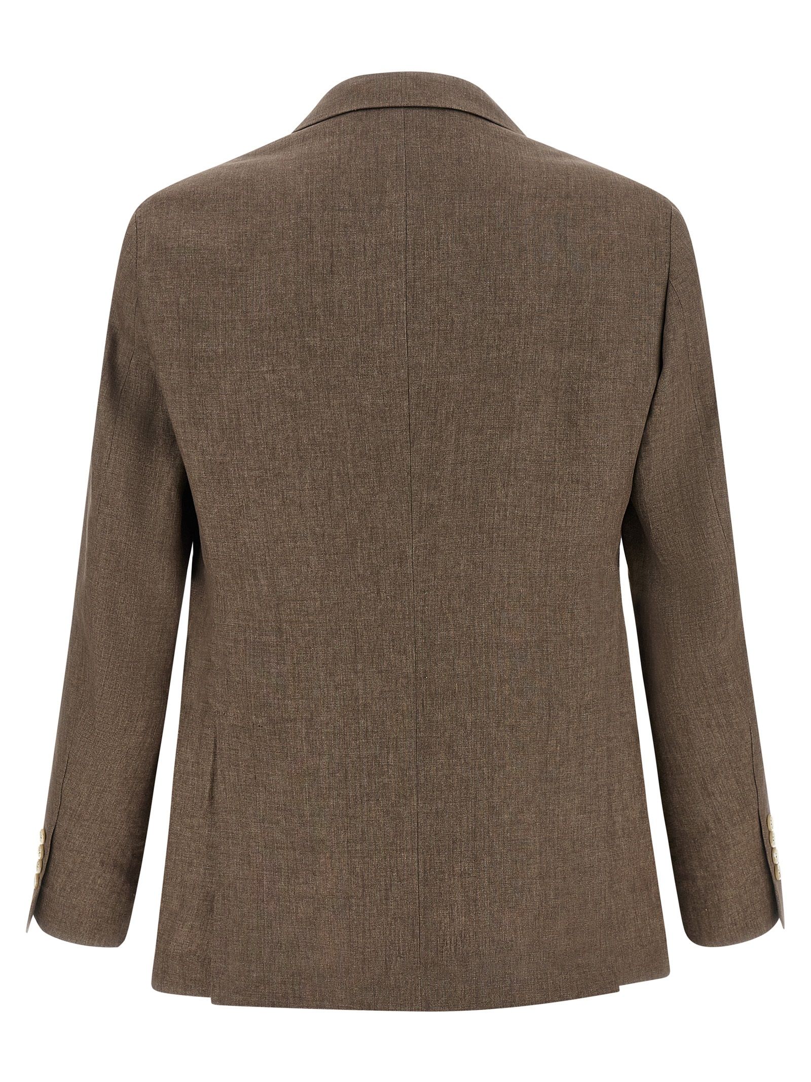 Linen Men's Blazer - Brunello Cucinelli - Modalova