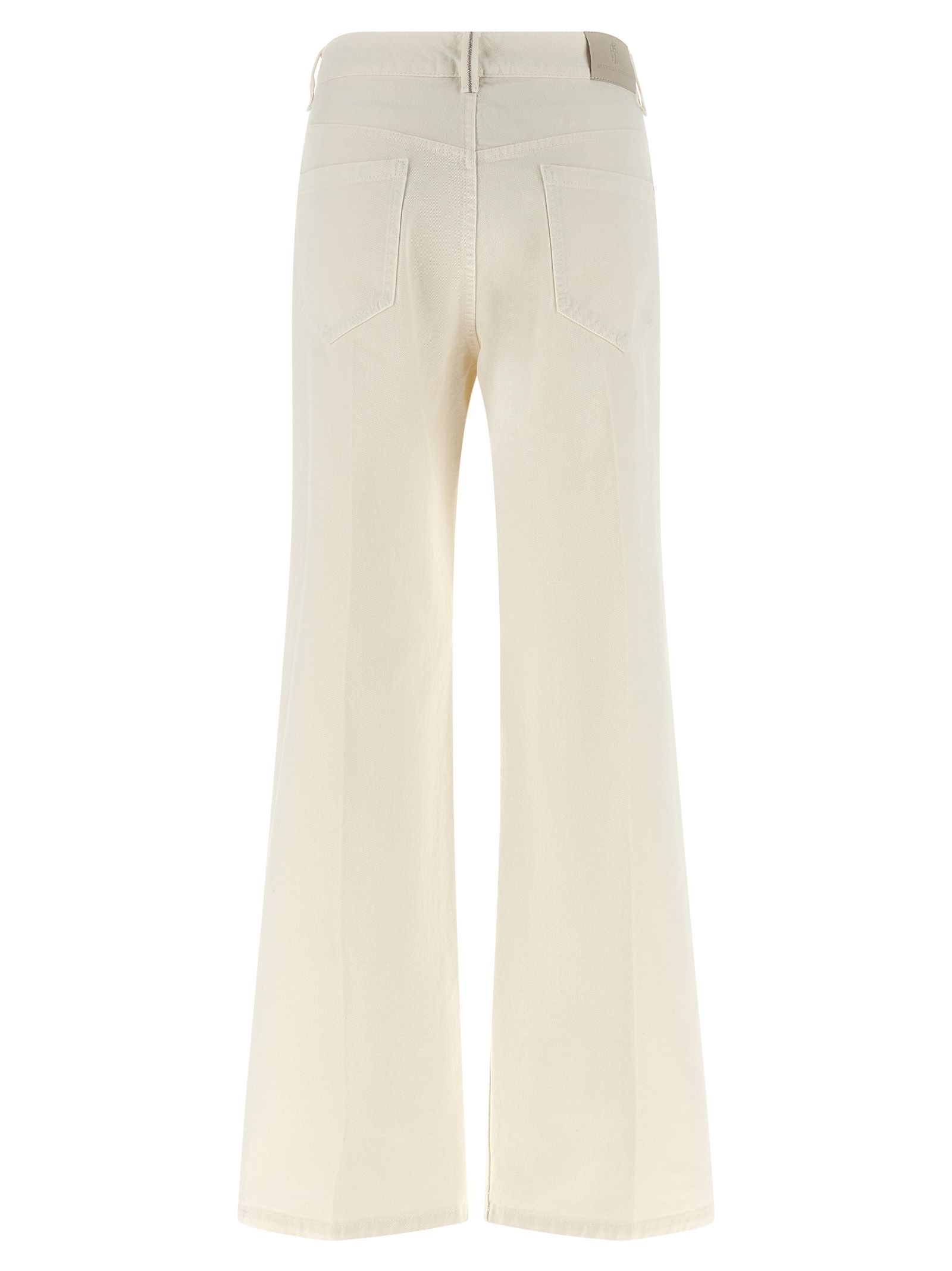 Cotton Relaxed Fit Women's Jeans - Brunello Cucinelli - Modalova
