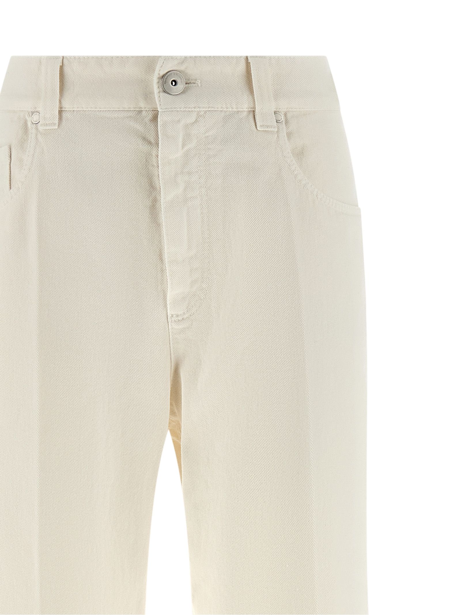 Cotton Relaxed Fit Women's Jeans - Brunello Cucinelli - Modalova