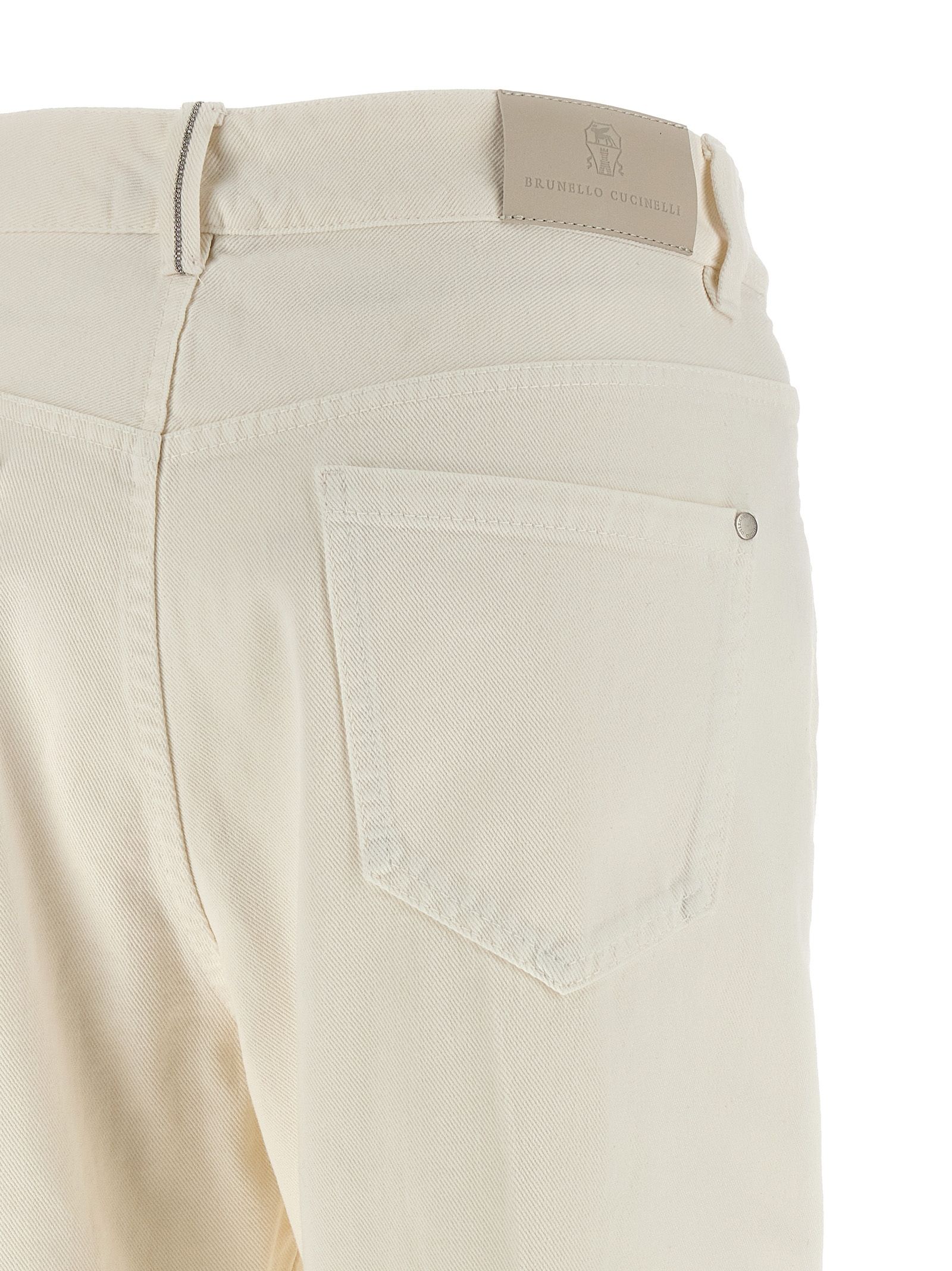 Cotton Relaxed Fit Women's Jeans - Brunello Cucinelli - Modalova