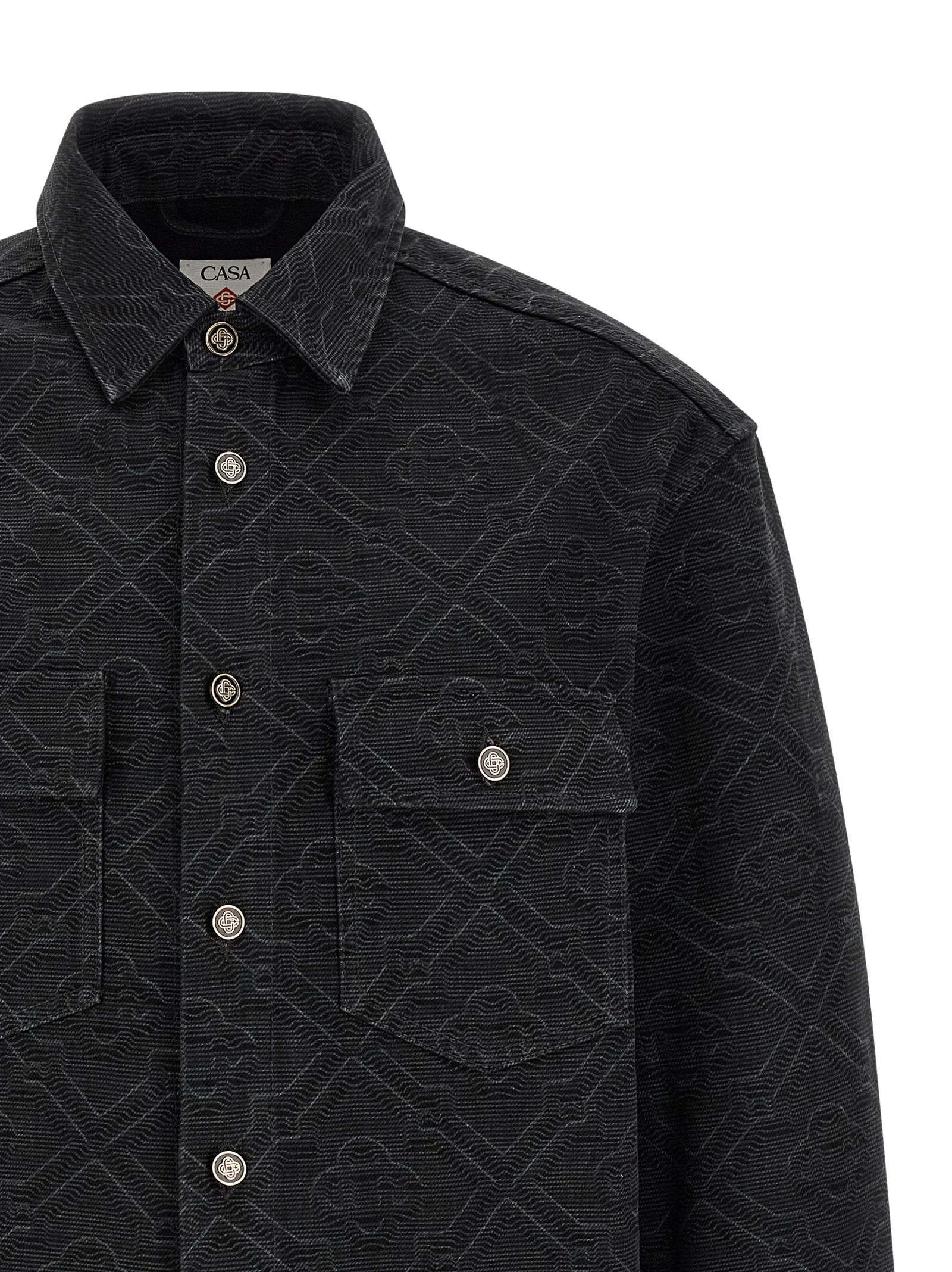 Cotton Men's Blouse - Casablanca - Modalova