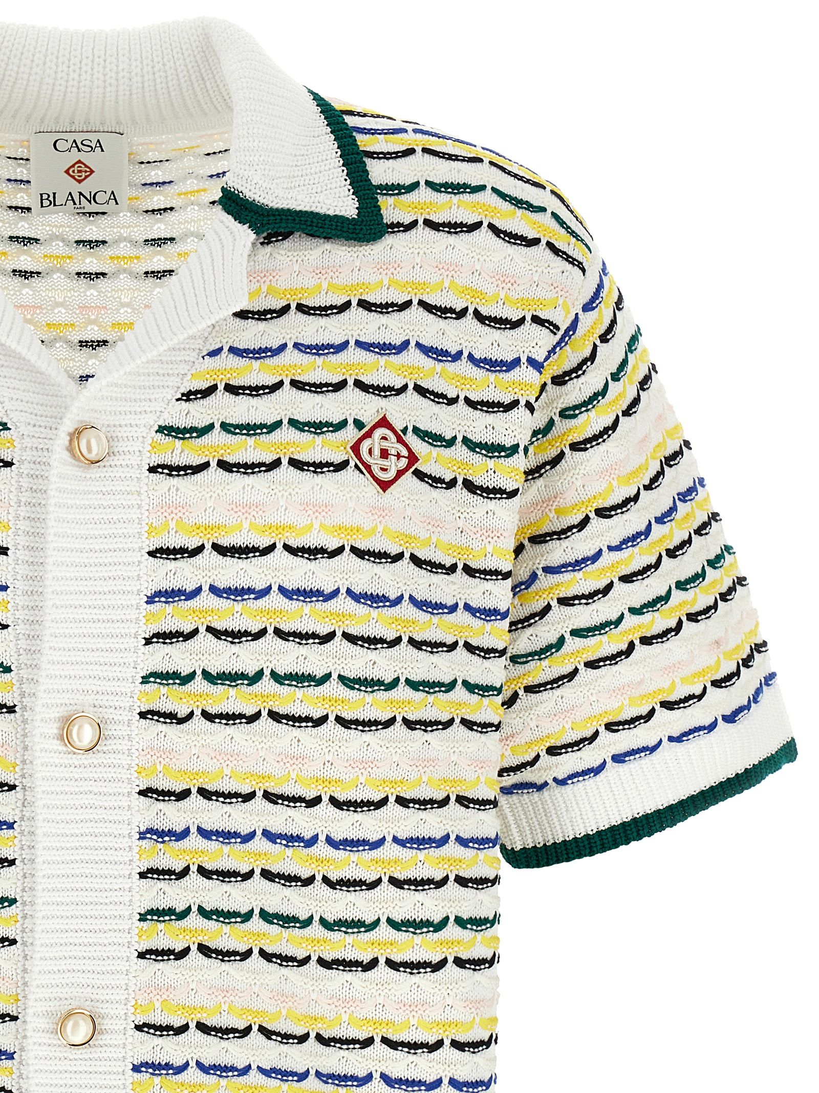 Cotton Men's Blouse - Casablanca - Modalova