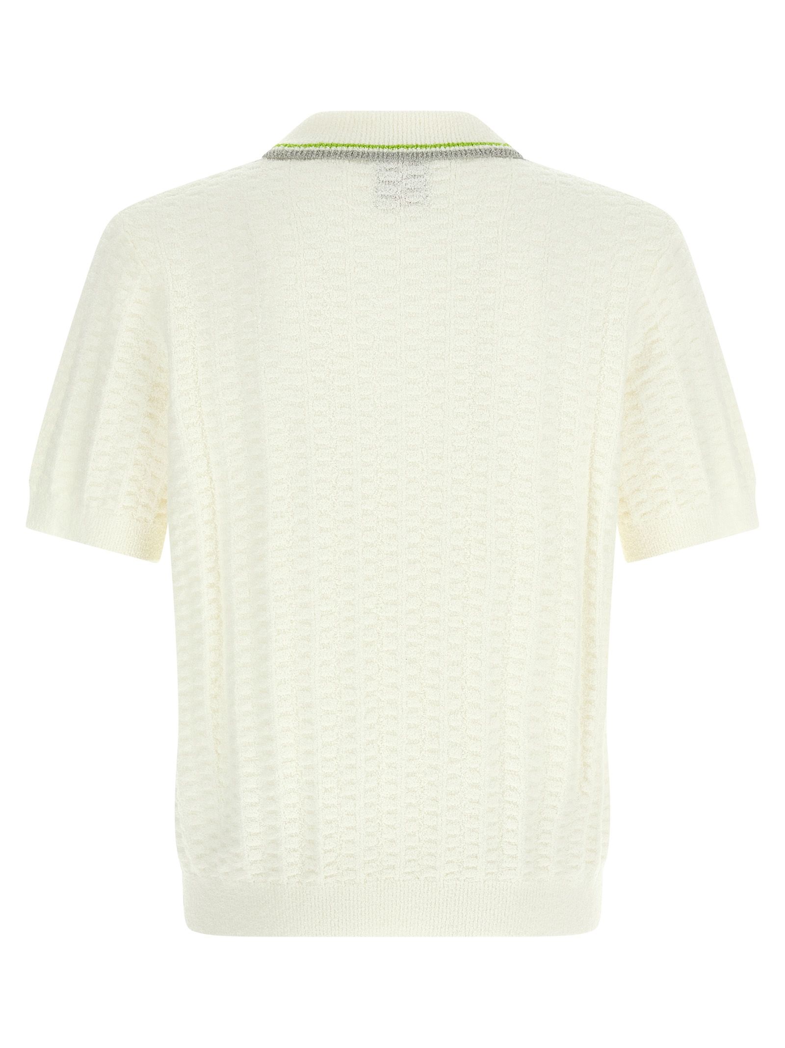 Cotton Polo Men's Shirt - Casablanca - Modalova