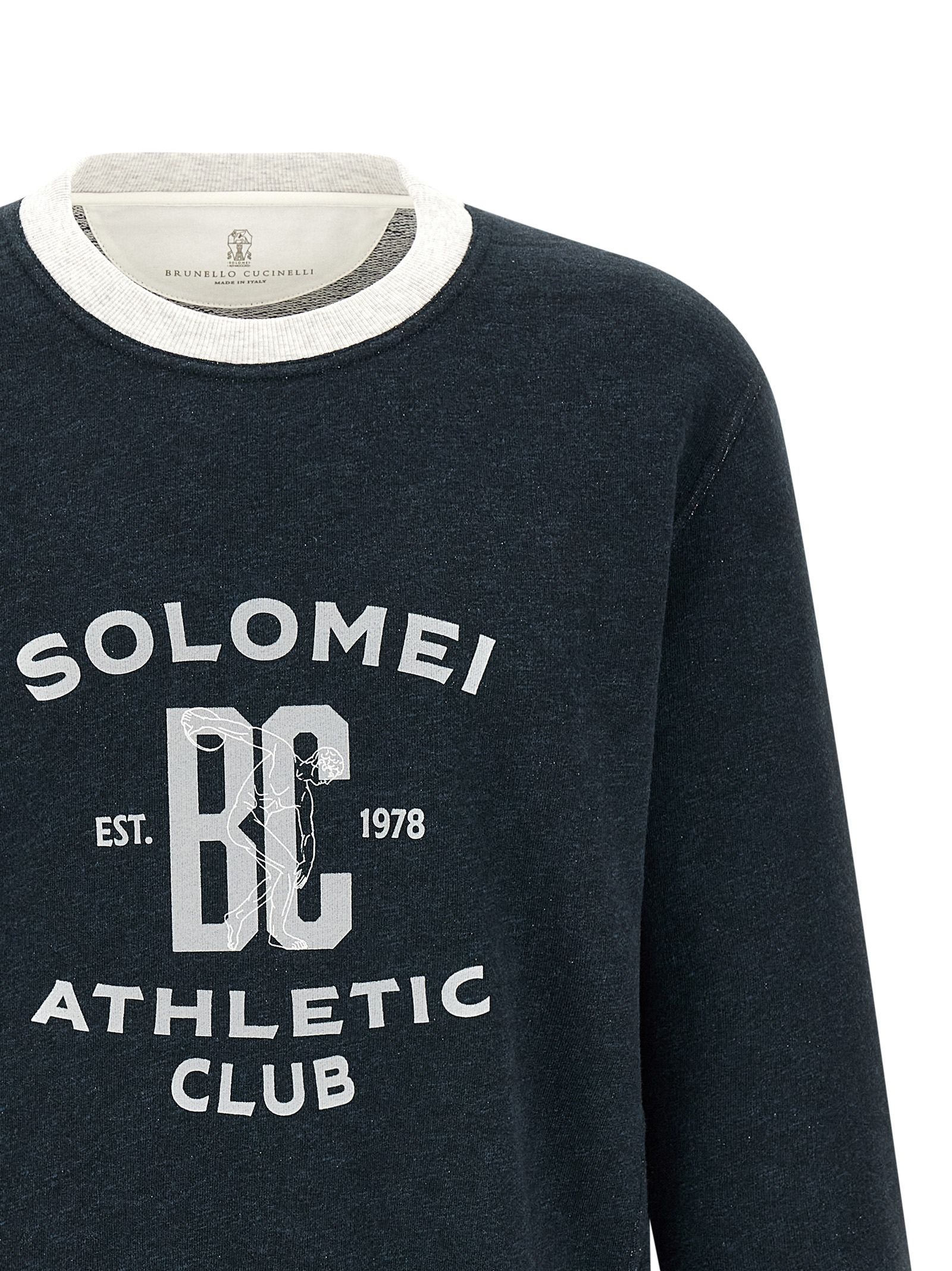 Cotton Men's Sweatshirt - Brunello Cucinelli - Modalova