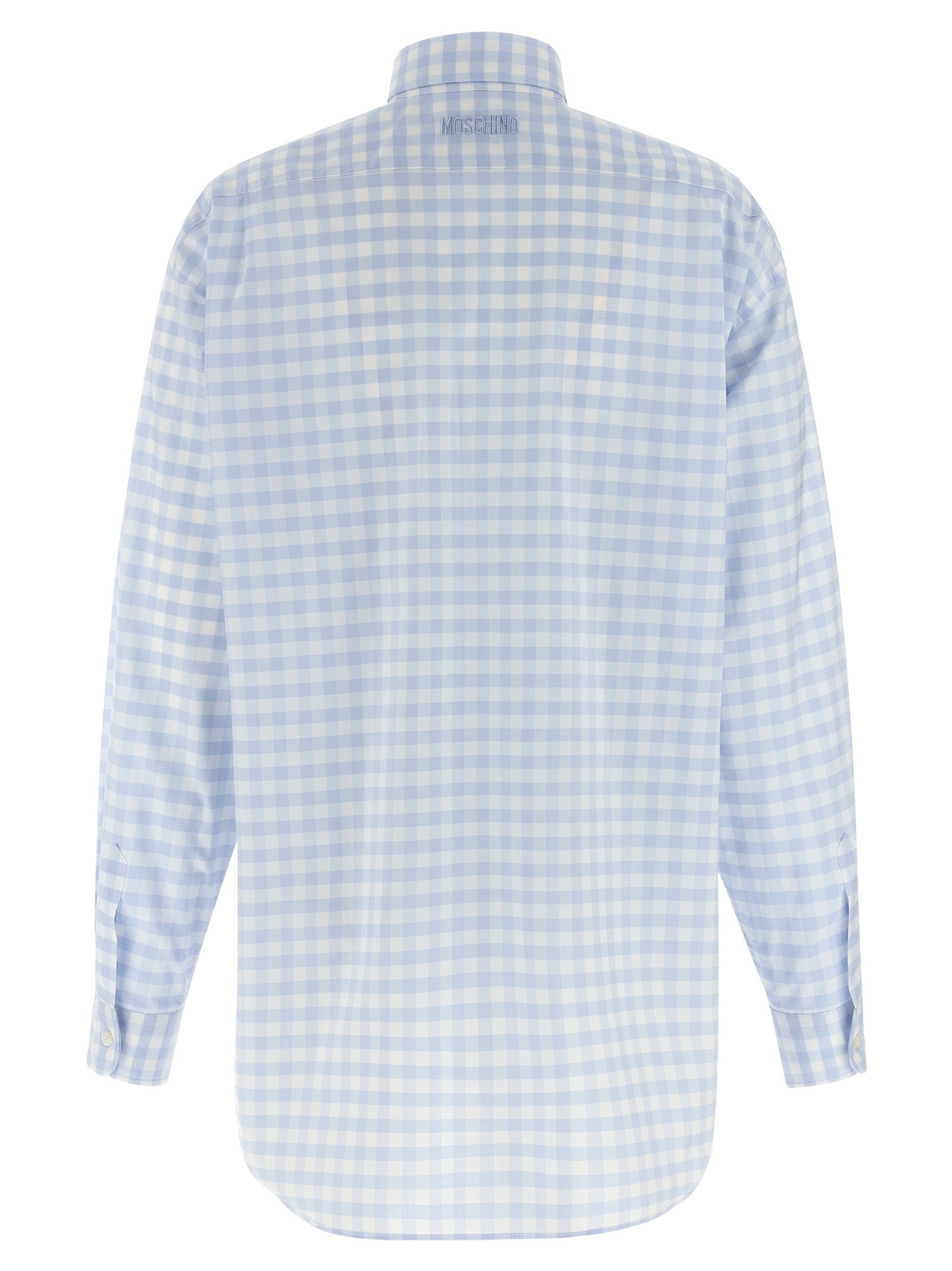 Moschino Blue Cotton Women's Blouse - Moschino - Modalova