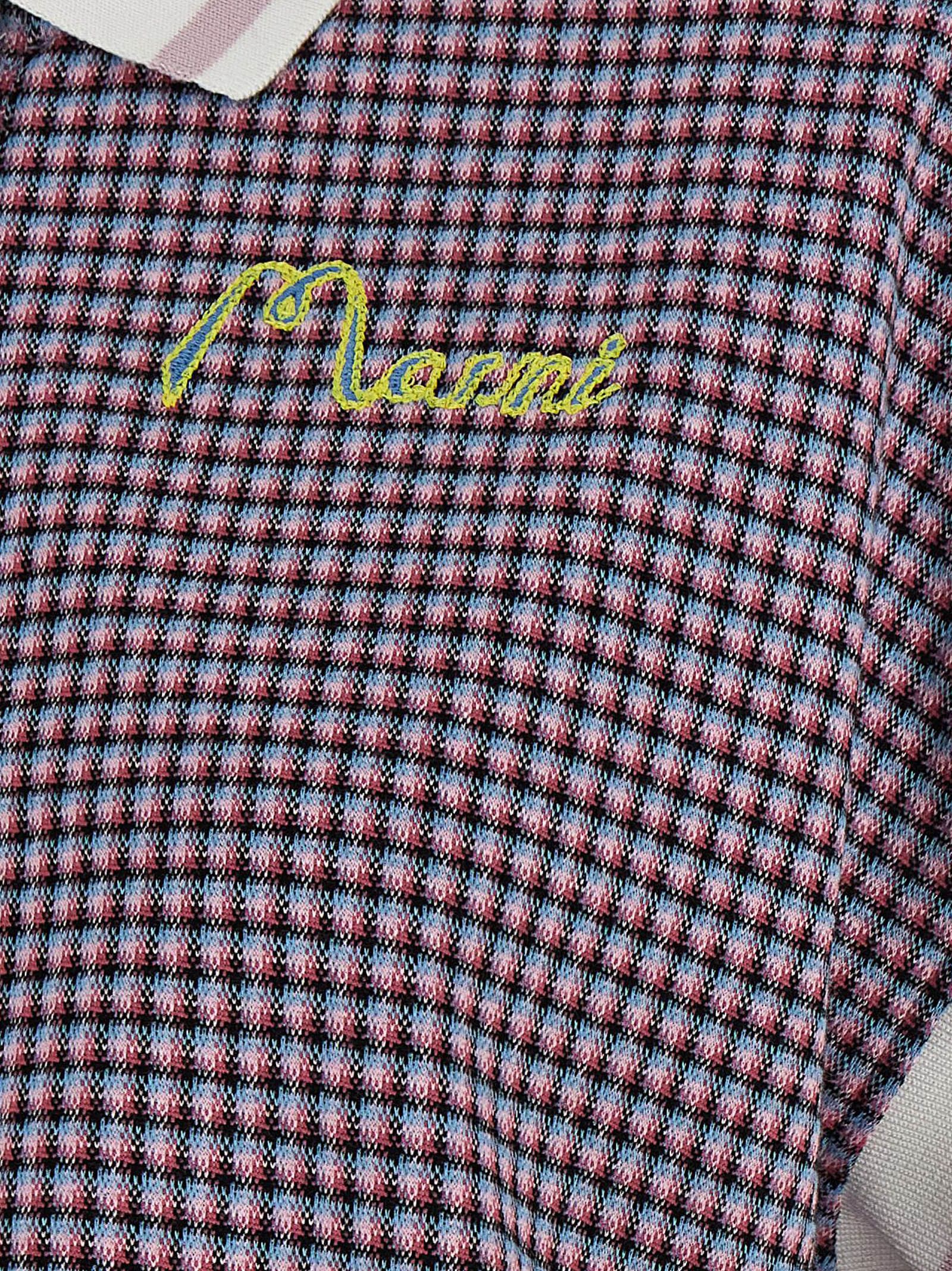 Viscose Polo Women's Shirt - Marni - Modalova