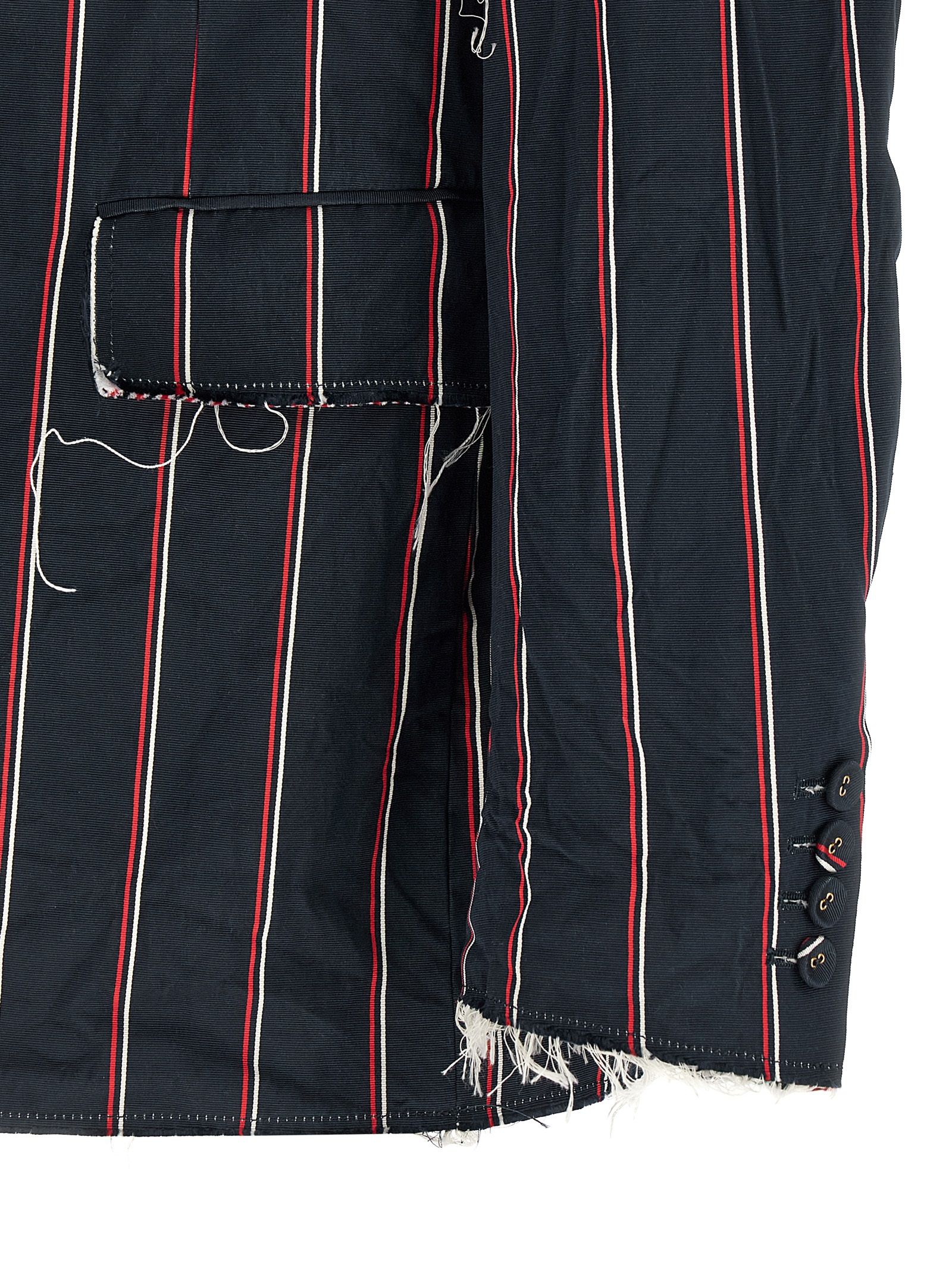 Thom Browne Blue Silk Men's Blazer - Thom Browne - Modalova