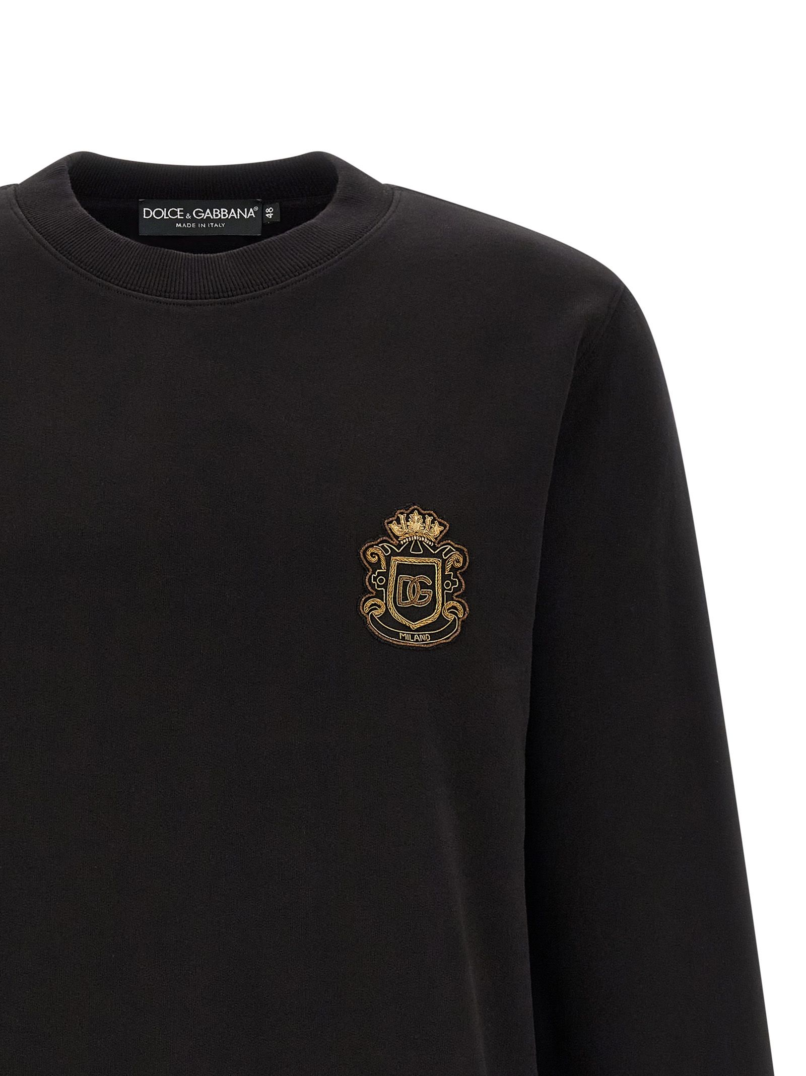 Cotton Men's Sweatshirt - Dolce & Gabbana - Modalova