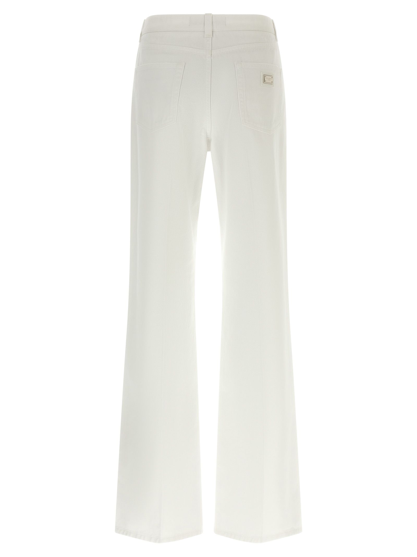 Cotton Flared Women's Jeans - Dolce & Gabbana - Modalova