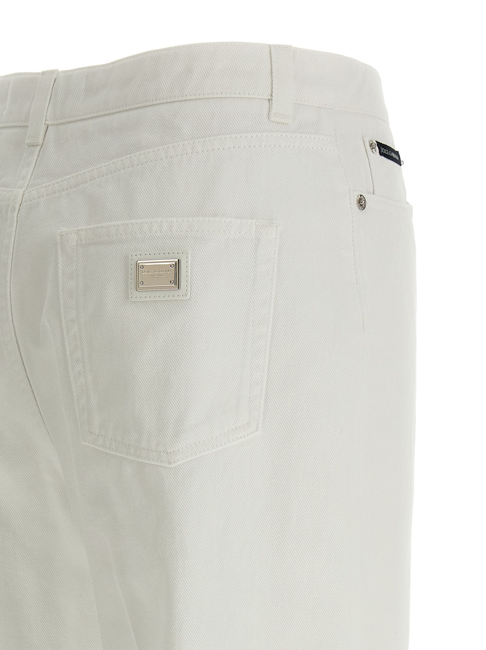 Cotton Flared Women's Jeans - Dolce & Gabbana - Modalova