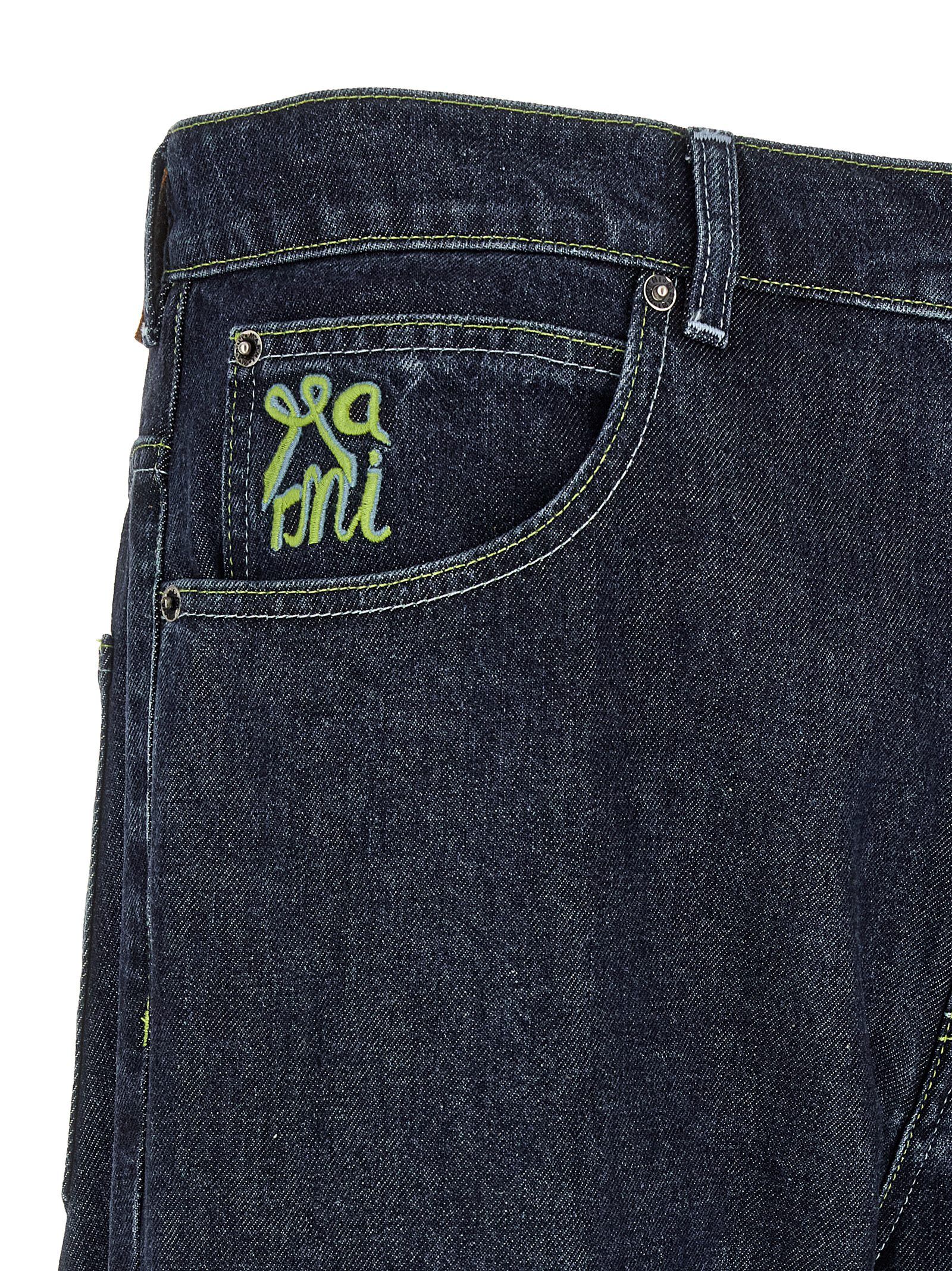 Cotton Straight-Leg Men's Jeans - Marni - Modalova