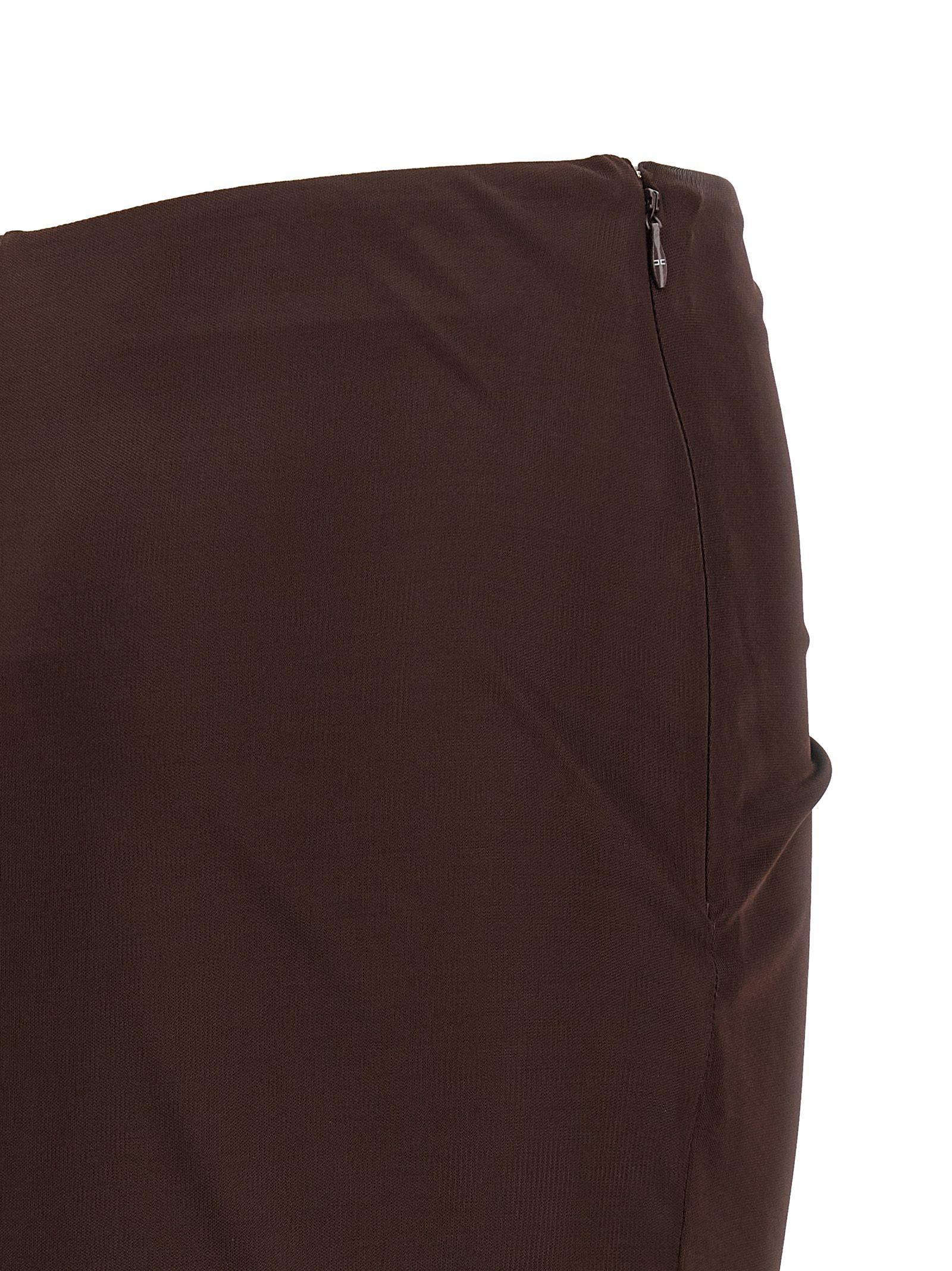 Viscose Mini Women's Skirt - Elisabetta Franchi - Modalova
