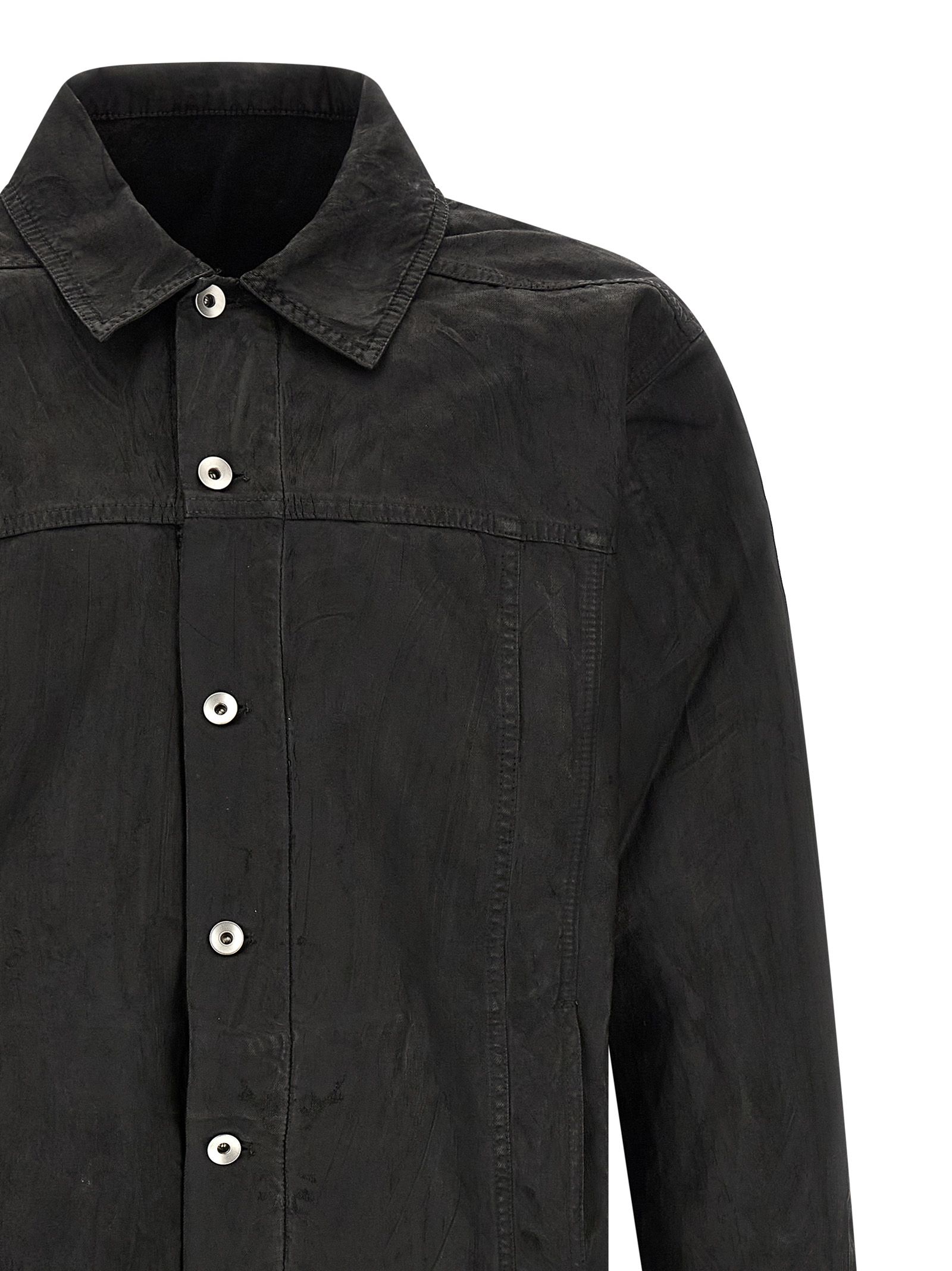 Cotton Denim Men's Jacket - DRKSHDW - Modalova