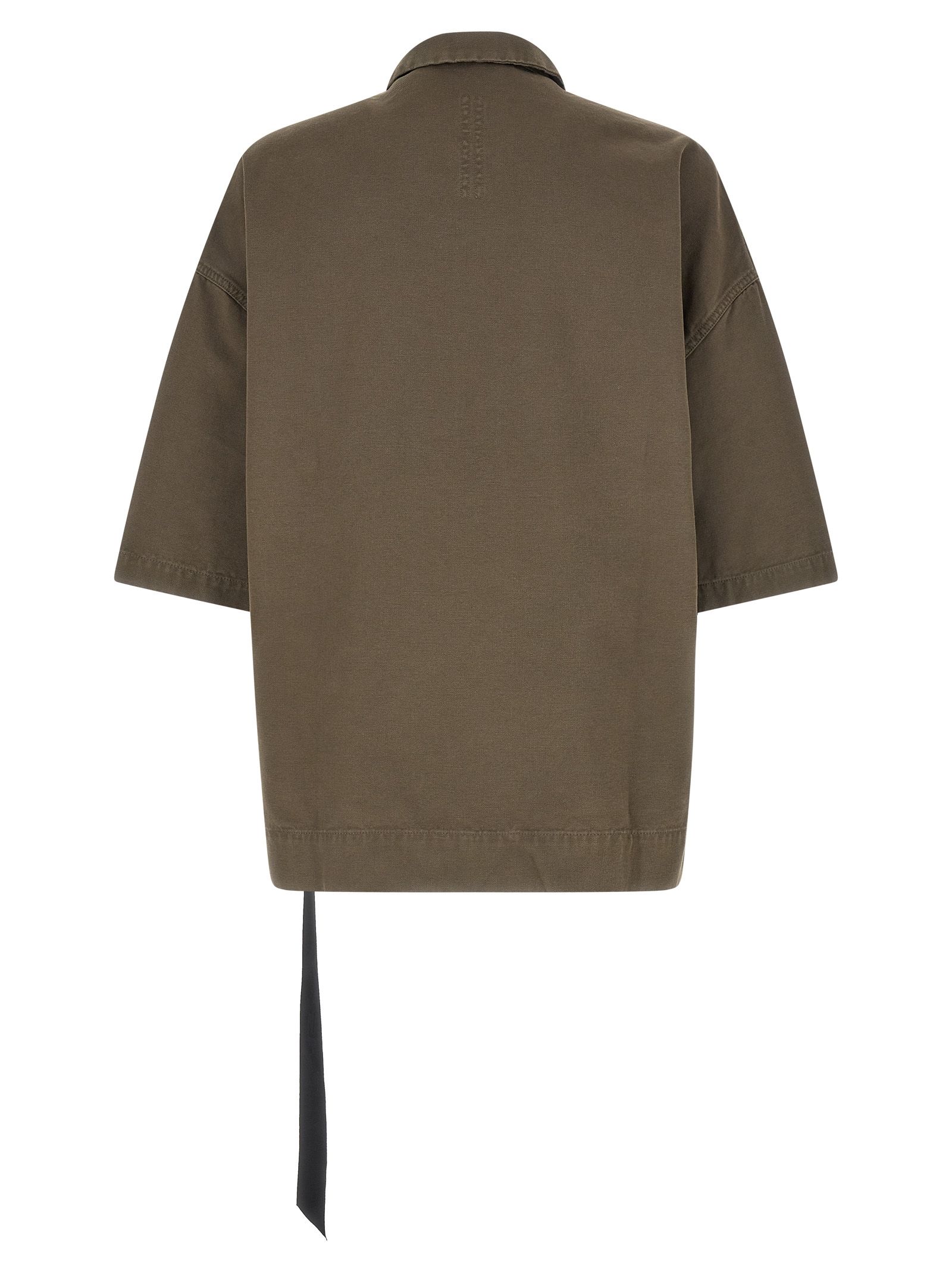 DRKSHDW Gray Cotton Men's Blouse - DRKSHDW - Modalova