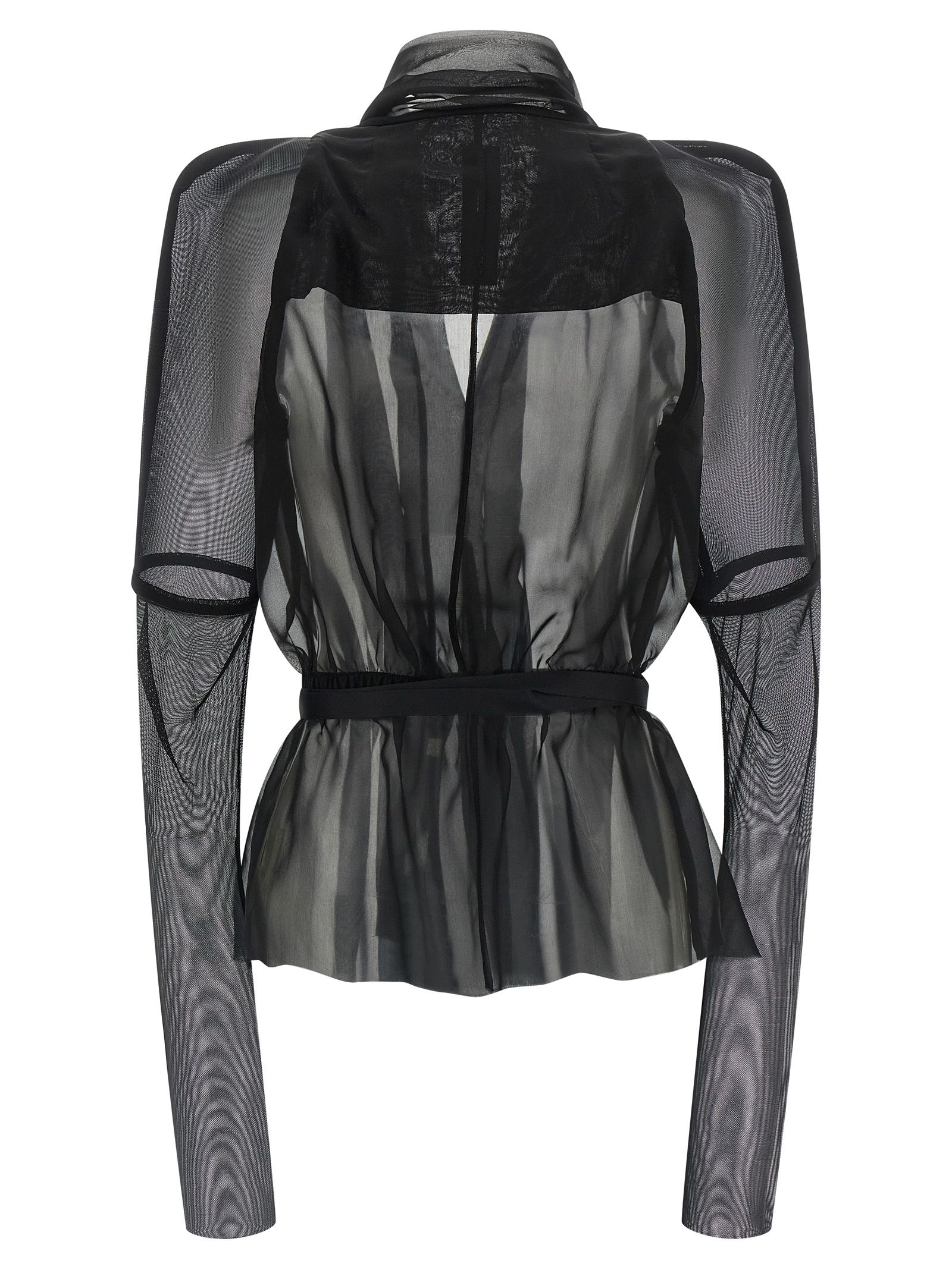 Silk Full-Length Women's Jacket - Rick Owens - Modalova