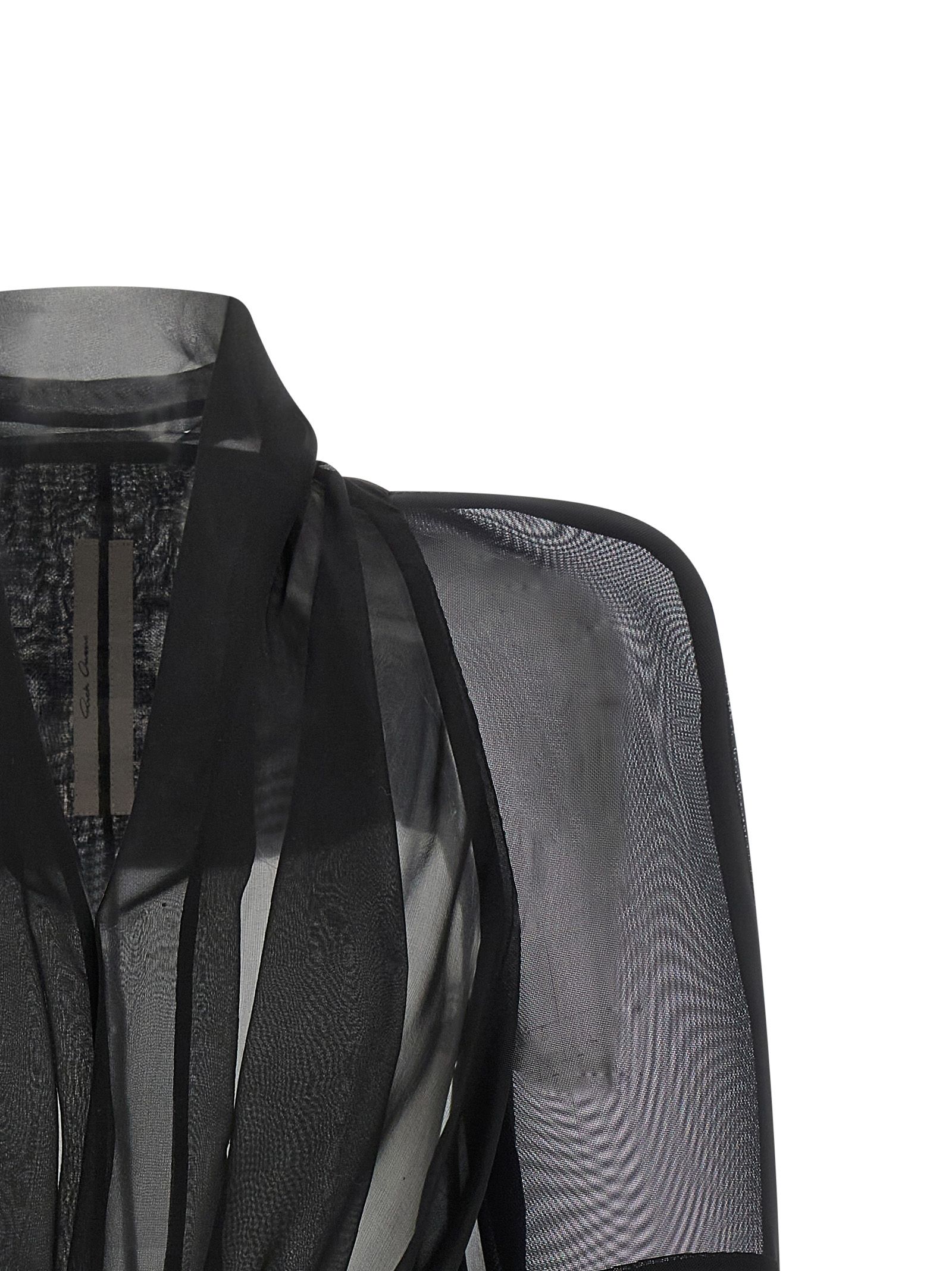 Silk Full-Length Women's Jacket - Rick Owens - Modalova