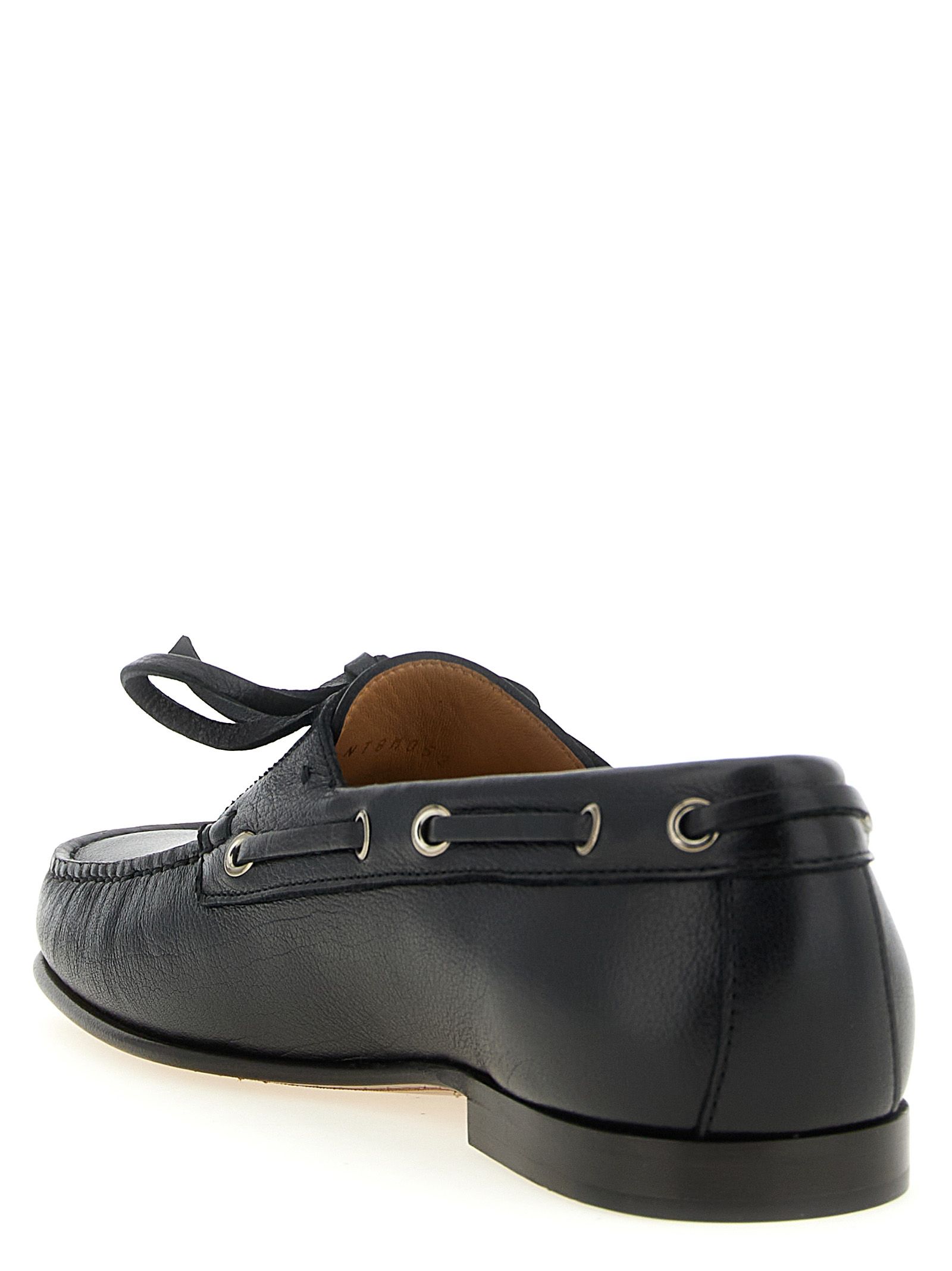 Buffalo Leather Slip-On Men's Loafers - Valentino Garavani - Modalova
