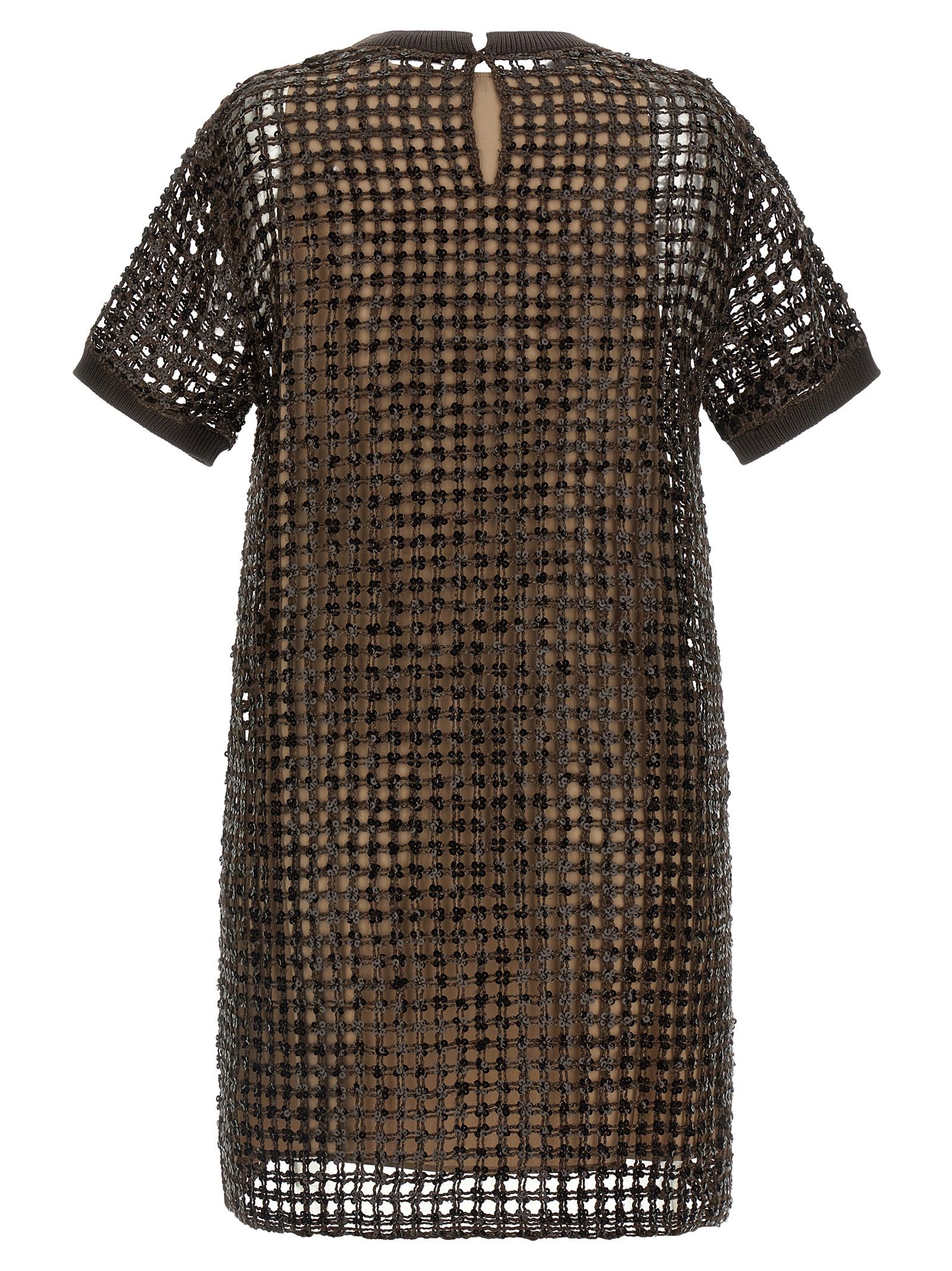 Silk Short Women's Dress - Brunello Cucinelli - Modalova