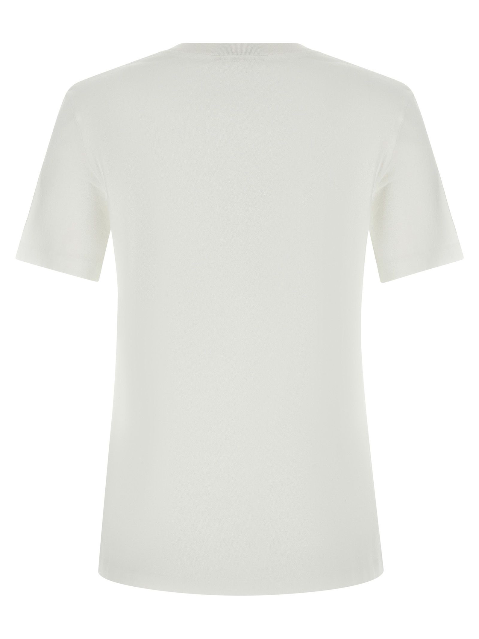 Chloé White Cotton Women's T-Shirt - Chloé - Modalova