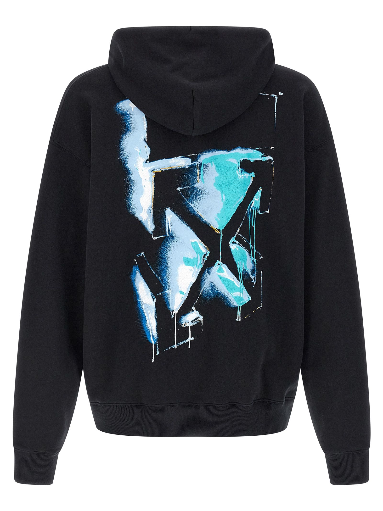 Cotton Men's Sweatshirt - Off-White - Modalova