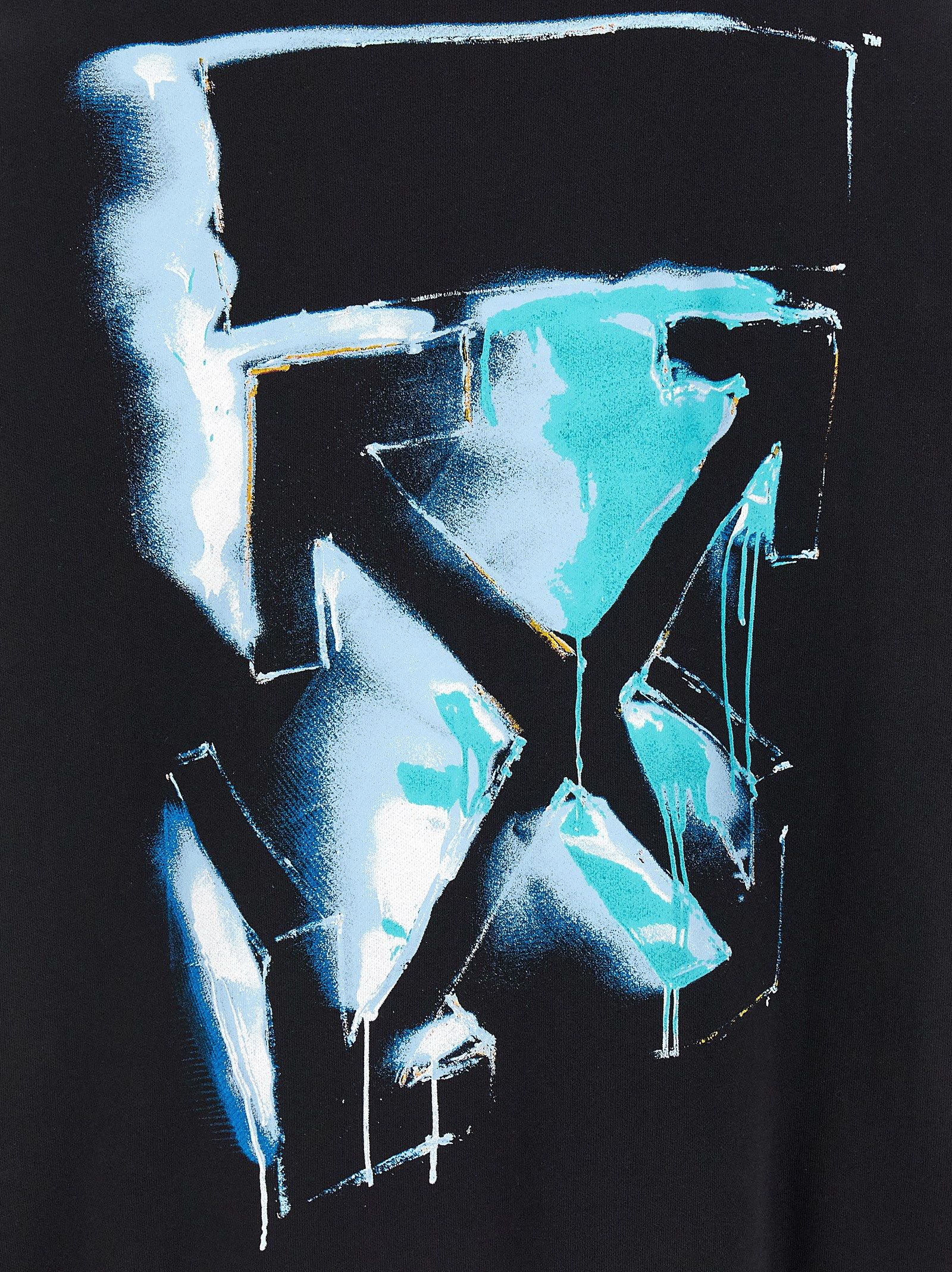 Cotton Men's Sweatshirt - Off-White - Modalova