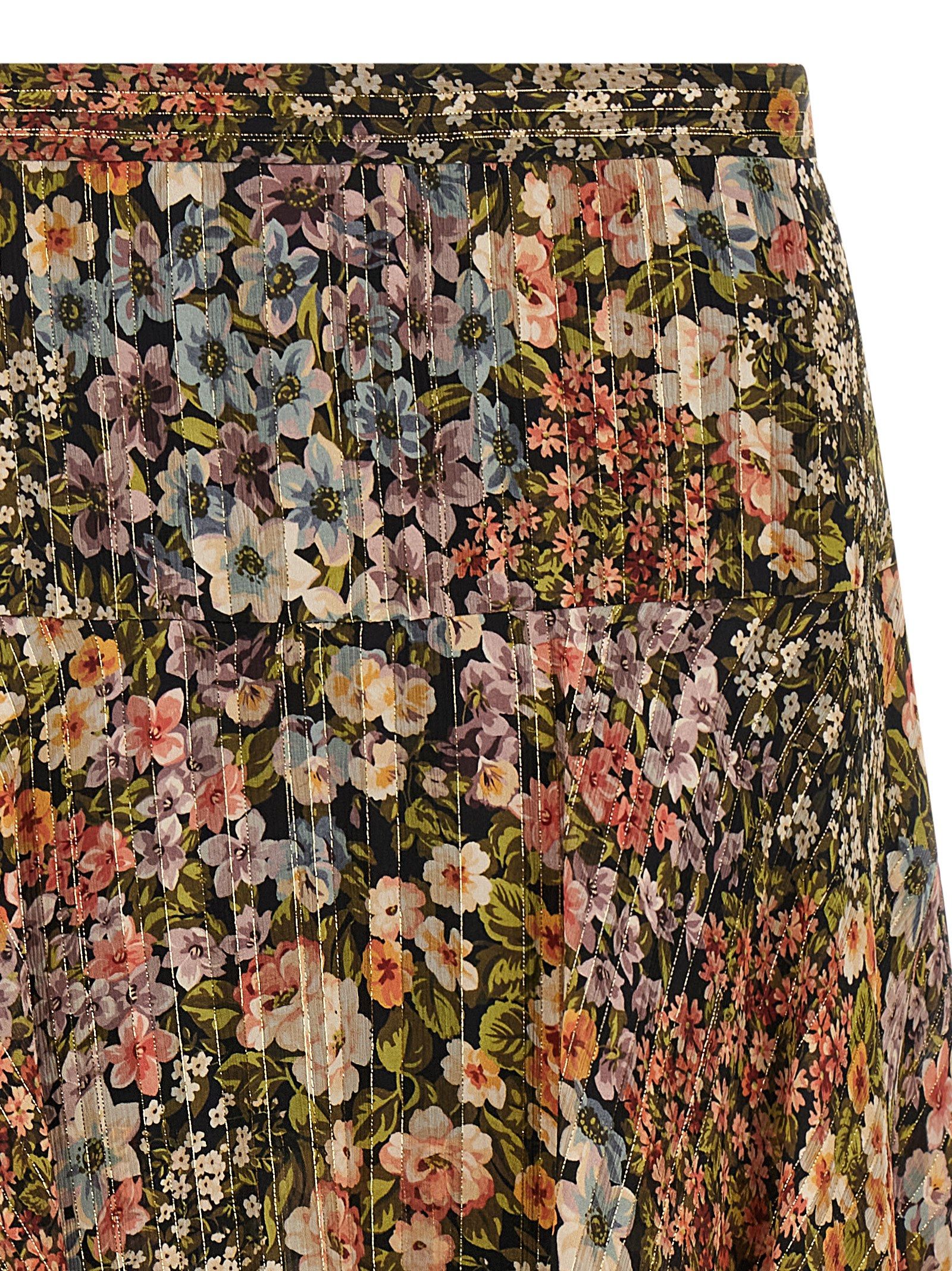 Silk Midi Women's Skirt - Valentino Garavani - Modalova