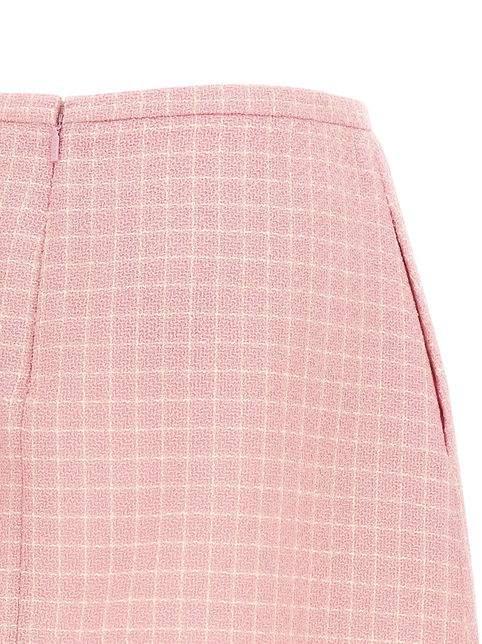Virgin Wool Long Women's Skirt - Versace - Modalova