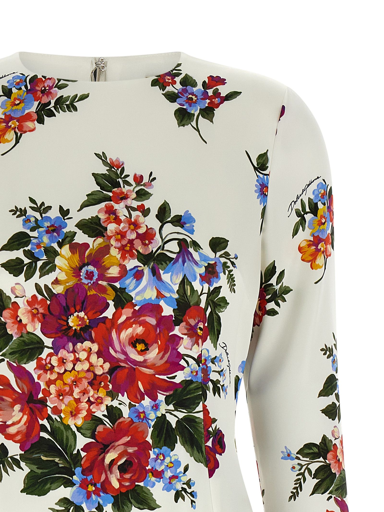 Viscose Midi Women's Dress - Dolce & Gabbana - Modalova