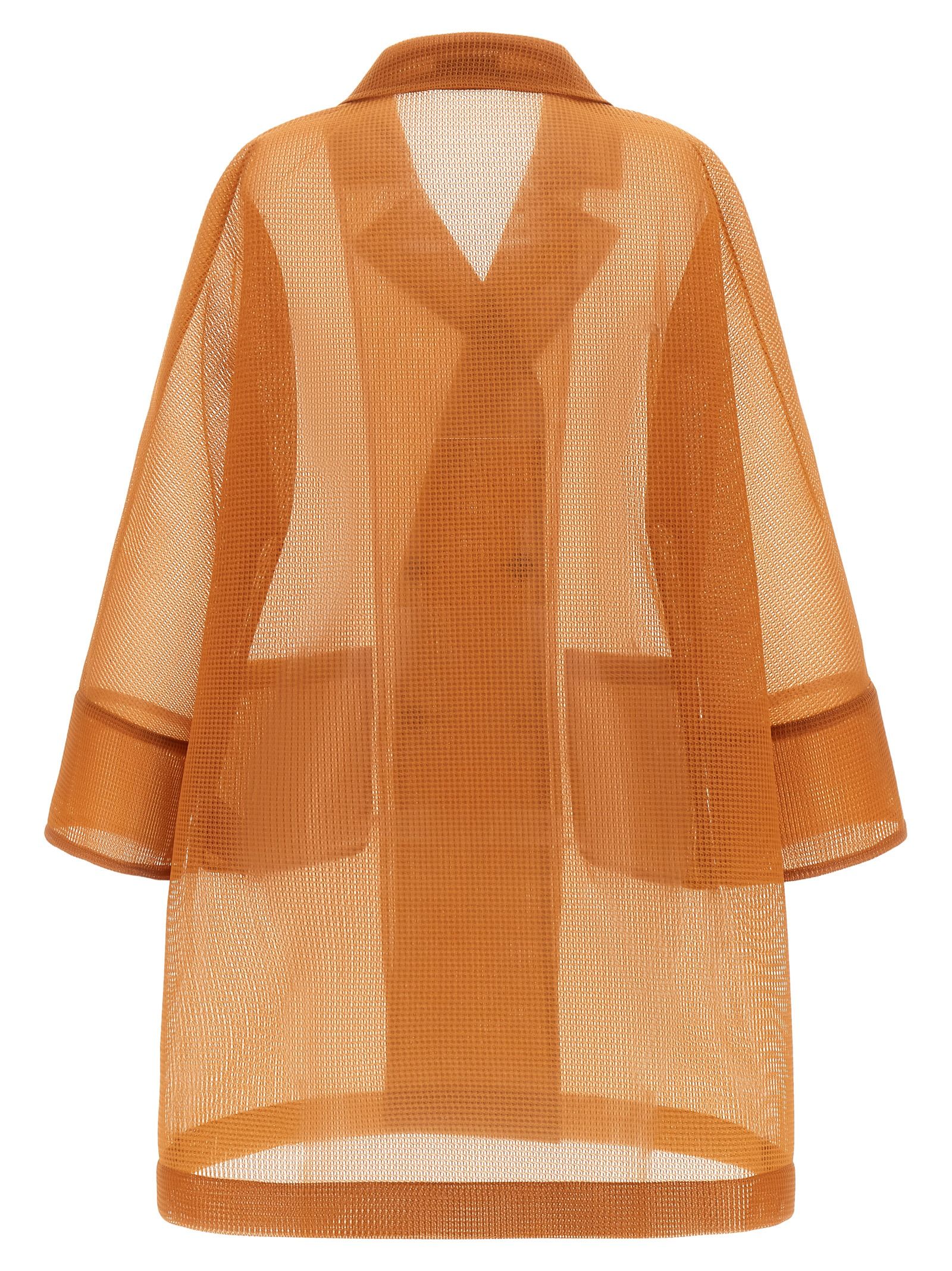 Herno Orange Polyester Women's Coat - Herno - Modalova