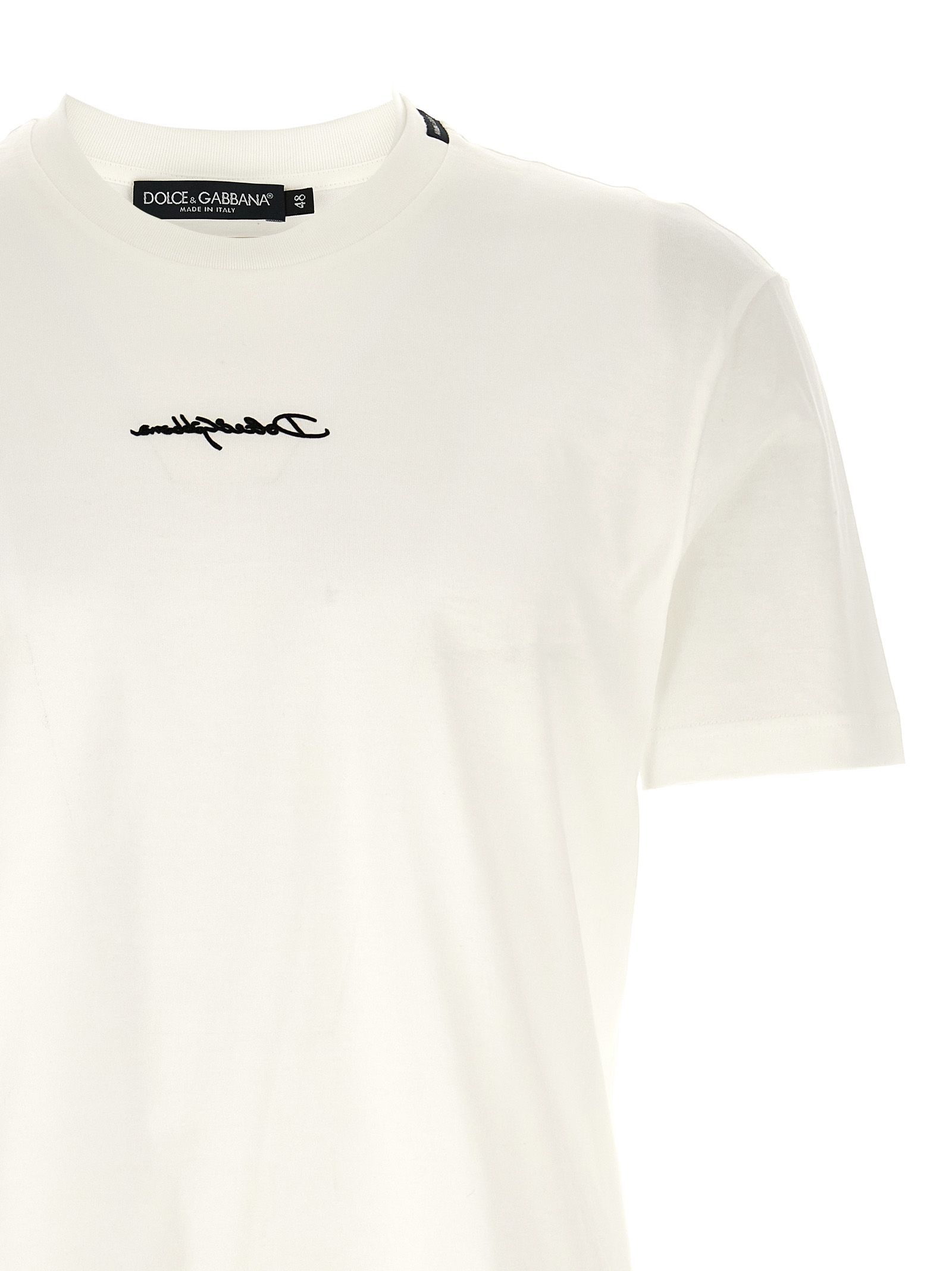 Cotton Men's T-Shirt - Dolce & Gabbana - Modalova