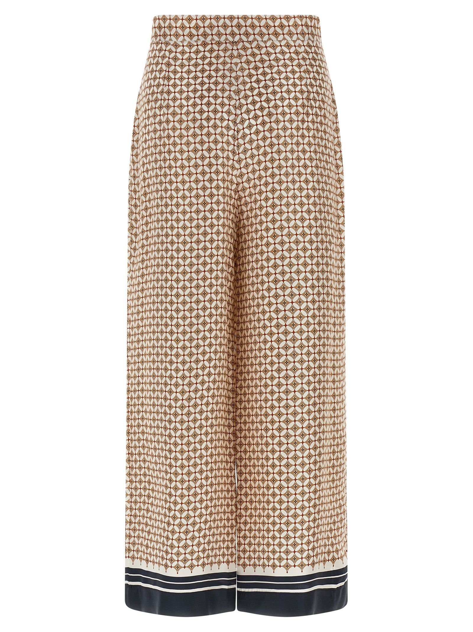 Max Mara Blue Silk Women's Pants - Max Mara - Modalova