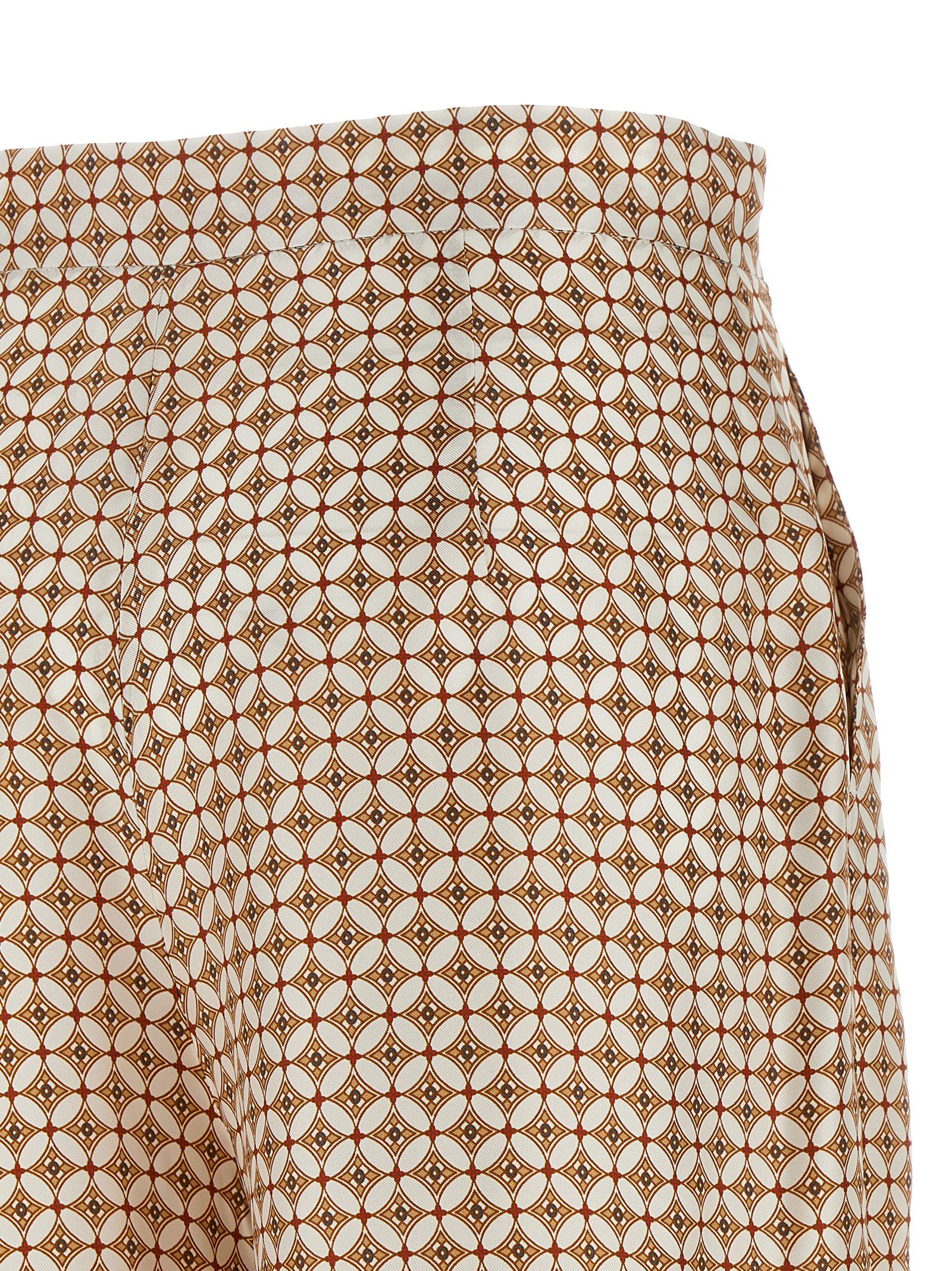 Max Mara Blue Silk Women's Pants - Max Mara - Modalova