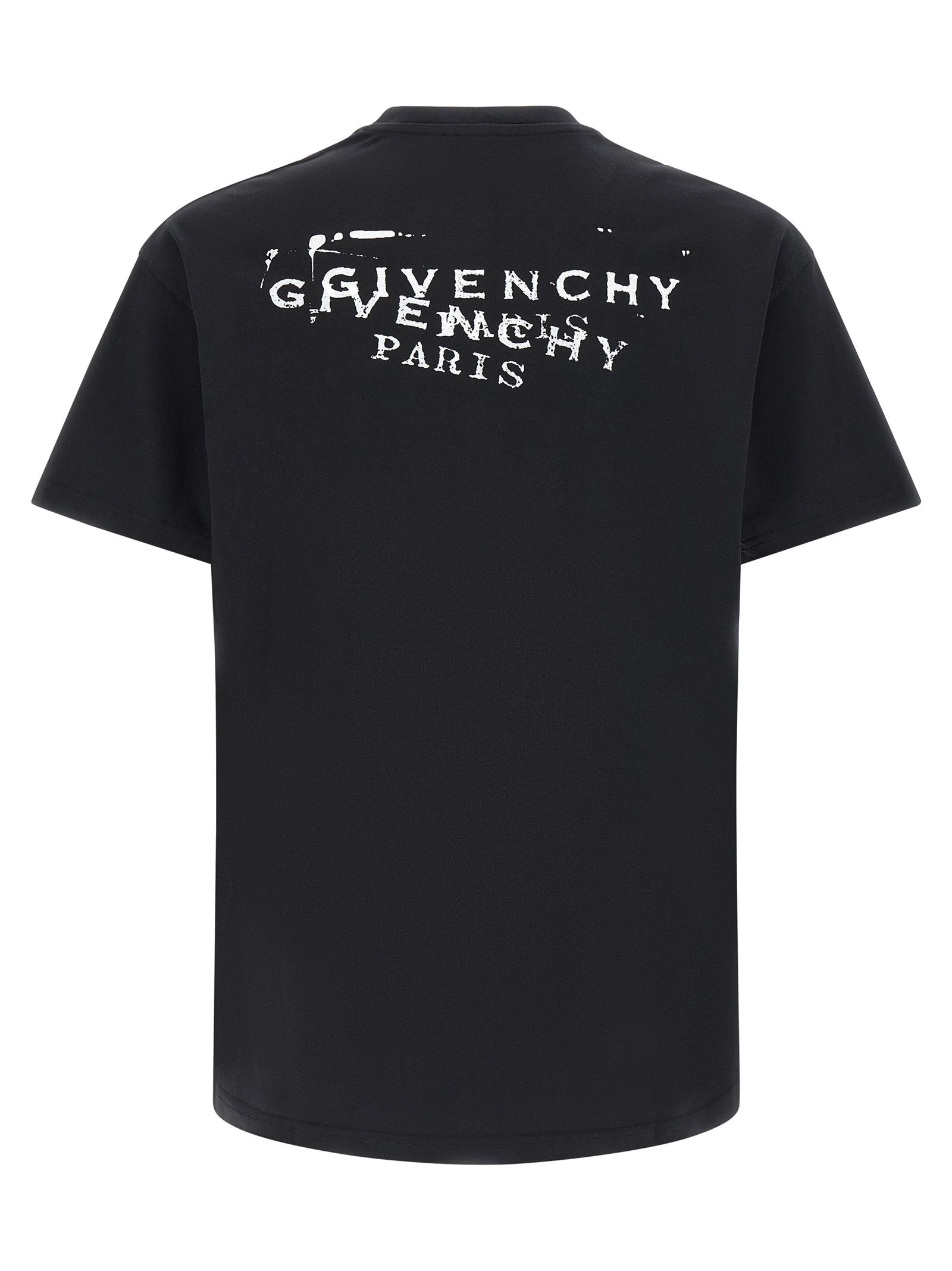 Givenchy Black Cotton Men's T-Shirt - Givenchy - Modalova