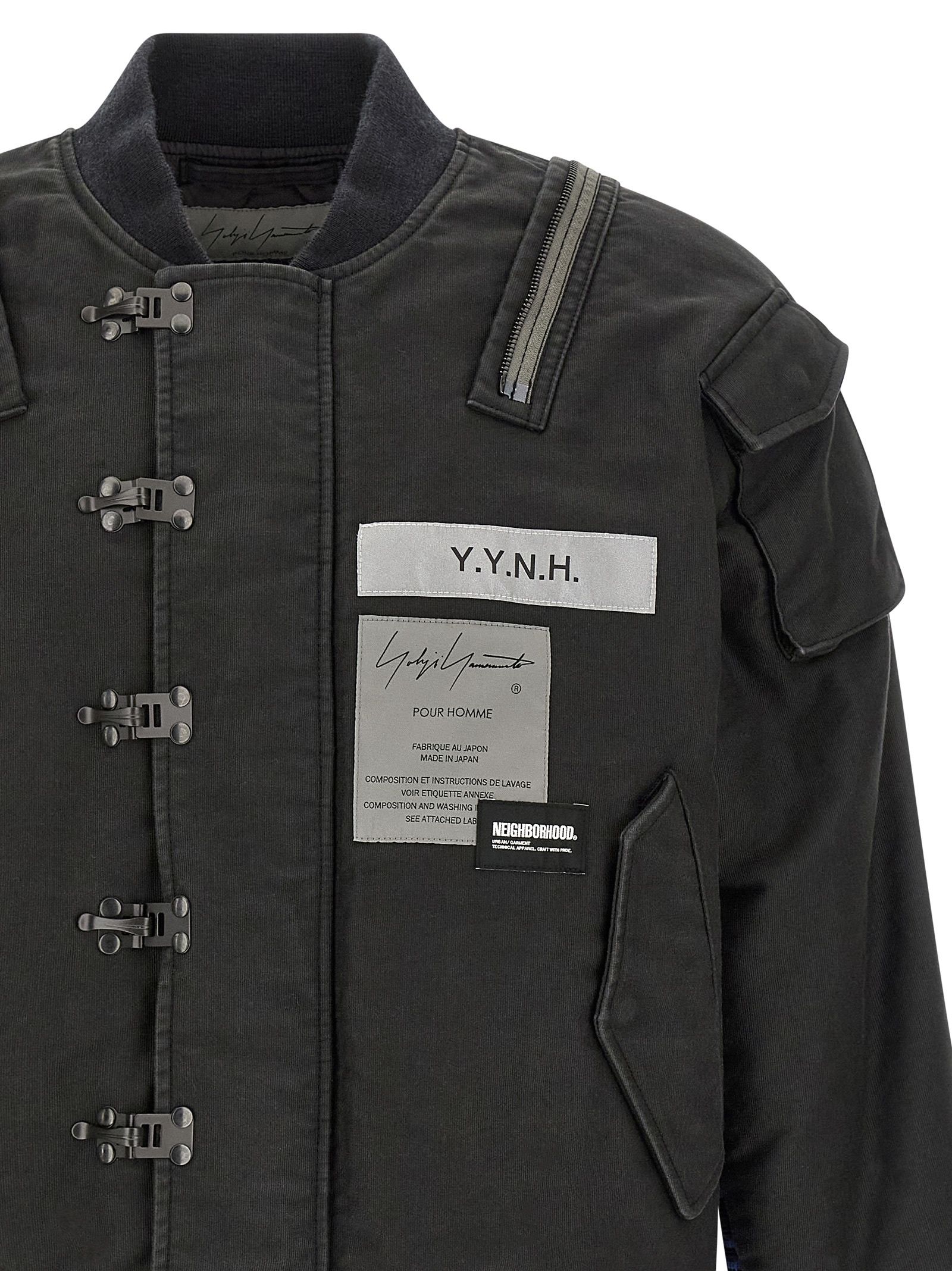 Cotton Men's Bomber - Yohji Yamamoto - Modalova