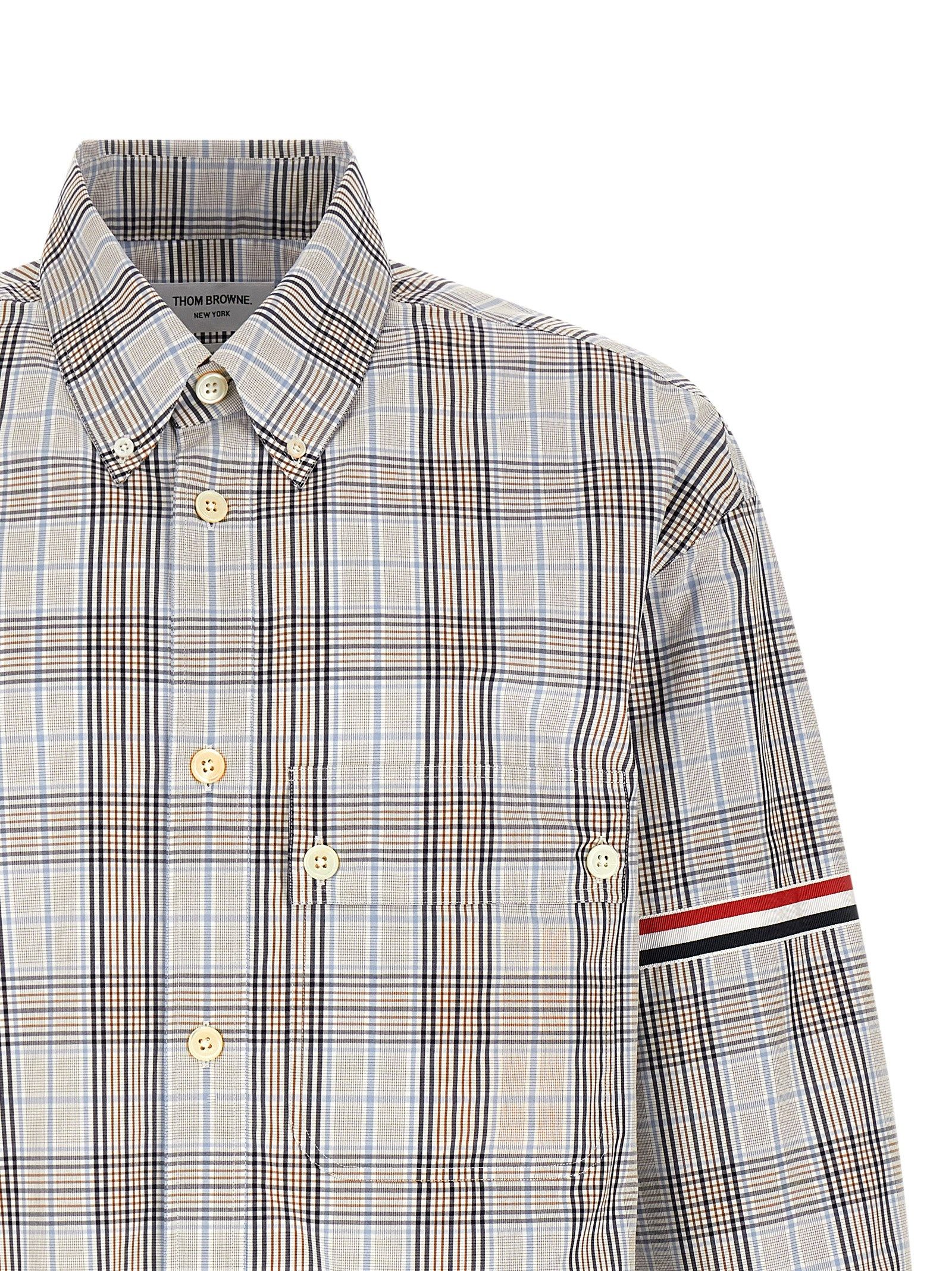 Cotton Men's Blouse - Thom Browne - Modalova