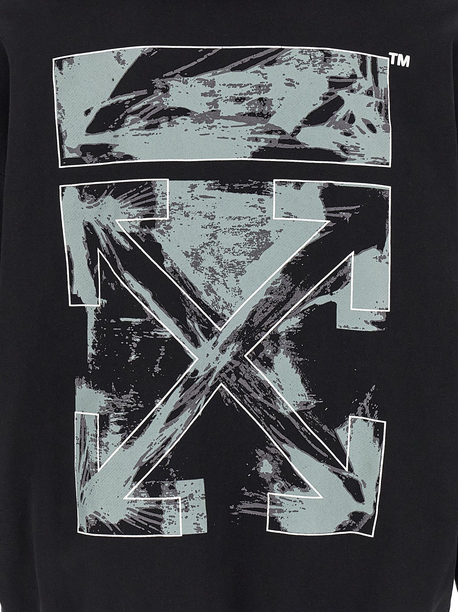 Cotton Men's Sweatshirt - Off-White - Modalova