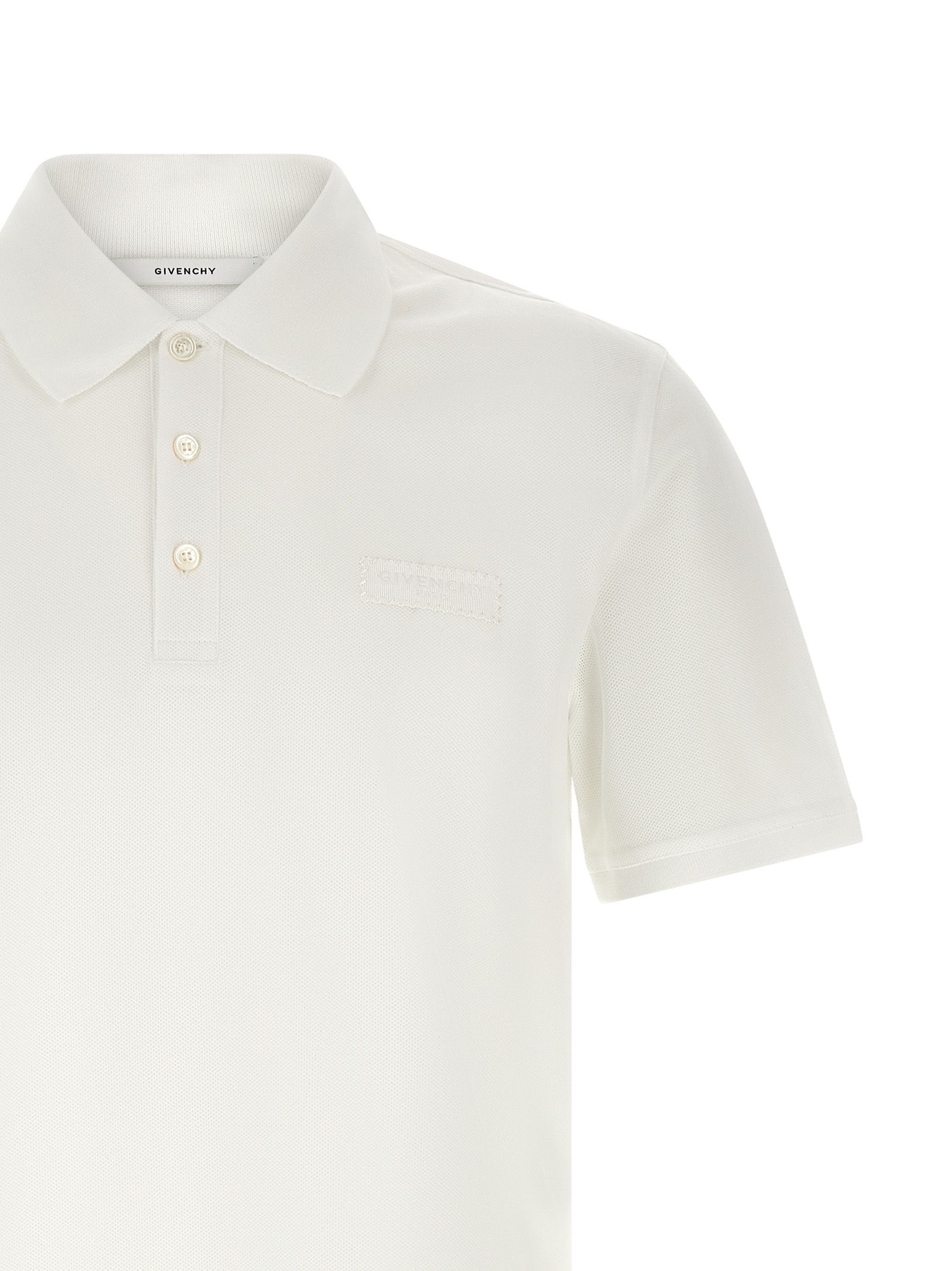 Cotton Polo Men's Shirt - Givenchy - Modalova