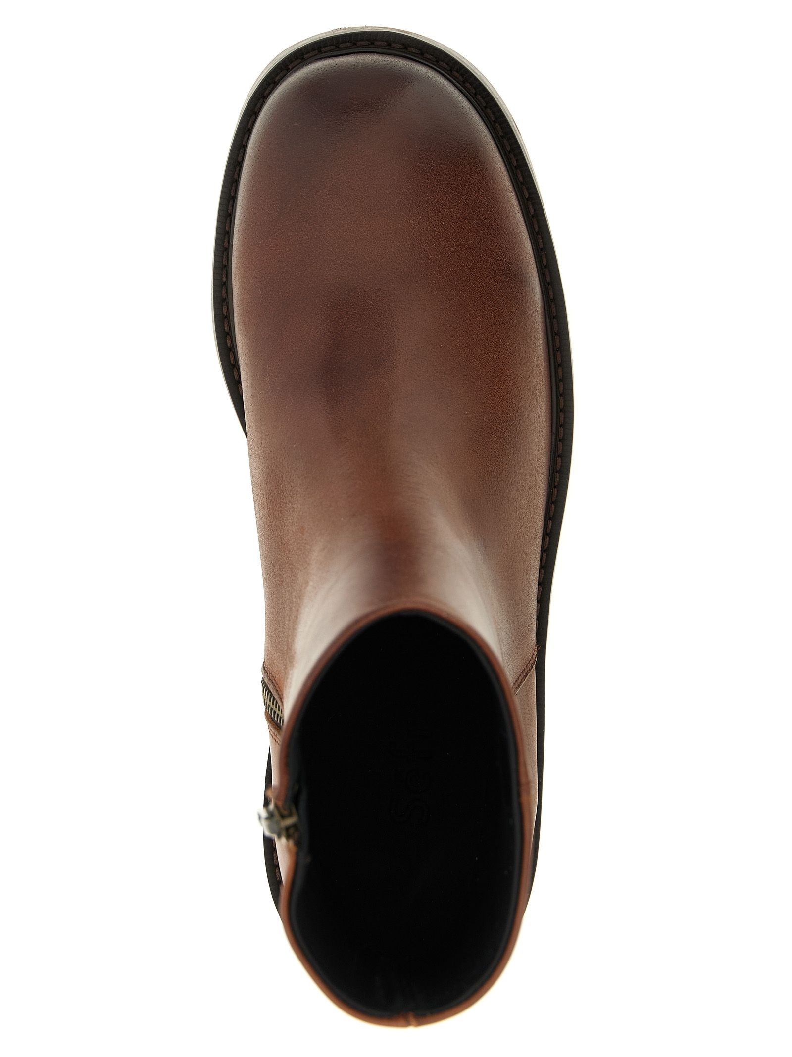 Calfskin Ankle Men's Boots - SÉFR - Modalova