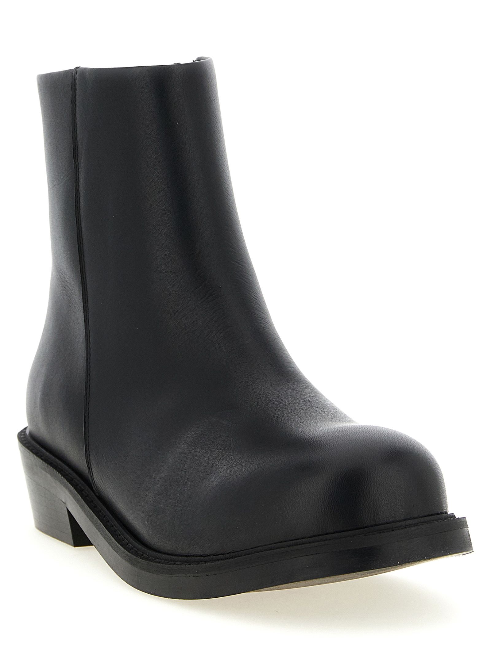 Calfskin Ankle Men's Boots - SÉFR - Modalova