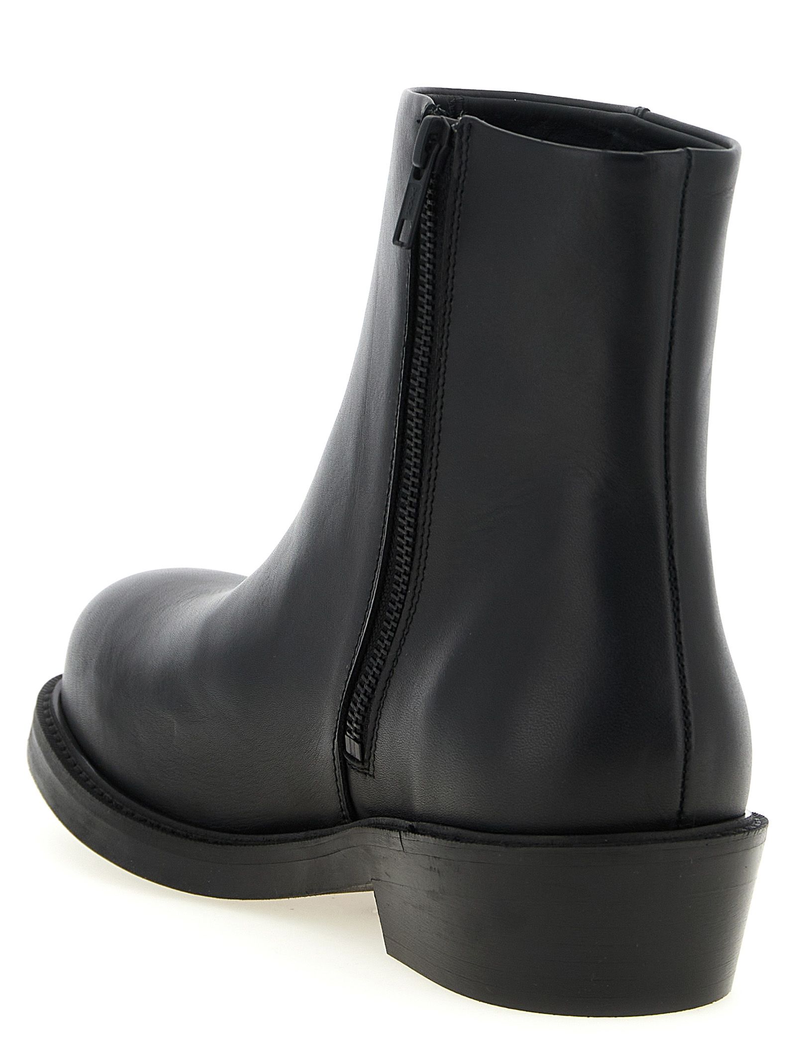 Calfskin Ankle Men's Boots - SÉFR - Modalova