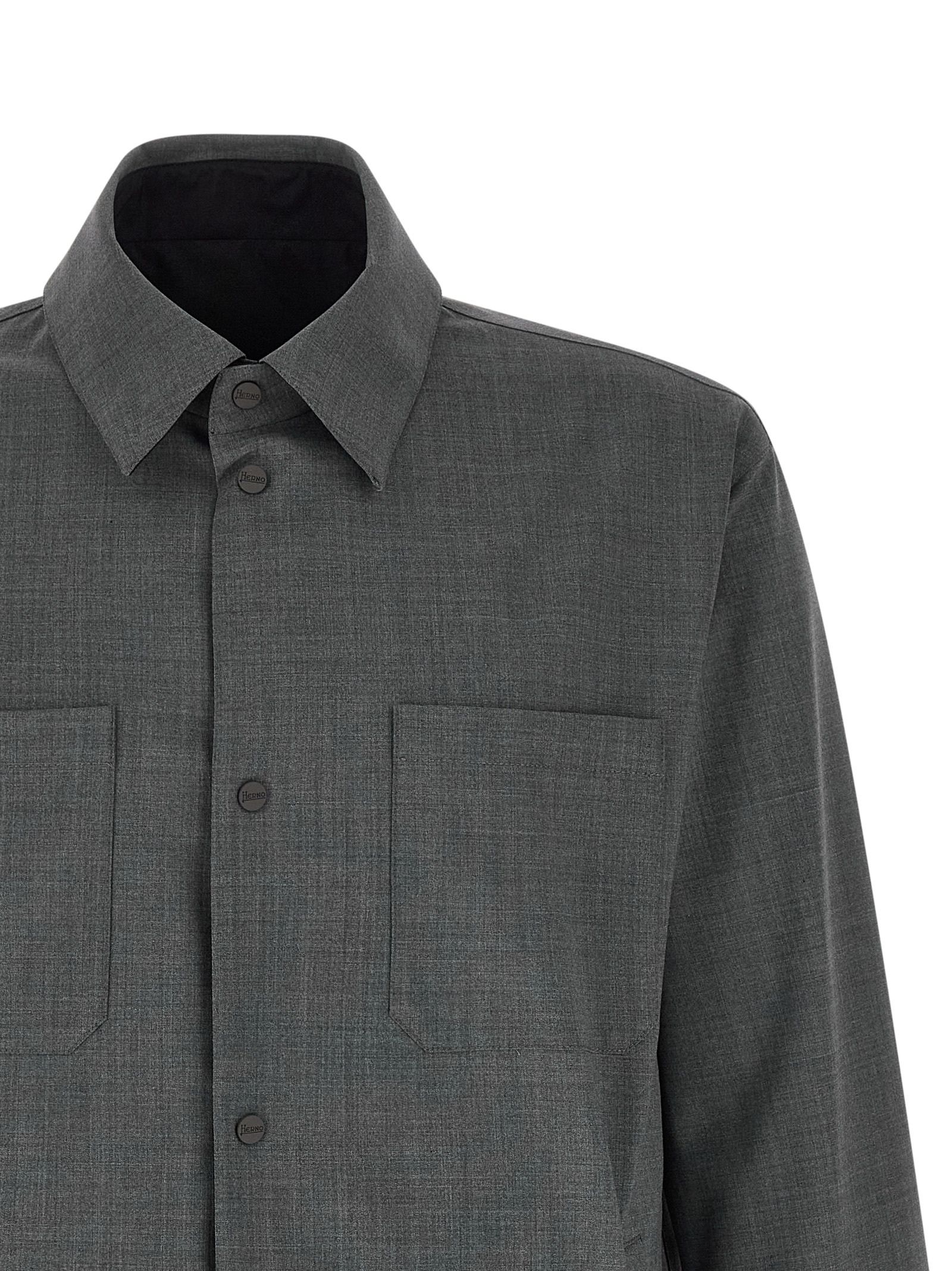 Polyester Full-Length Men's Jacket - Herno - Modalova