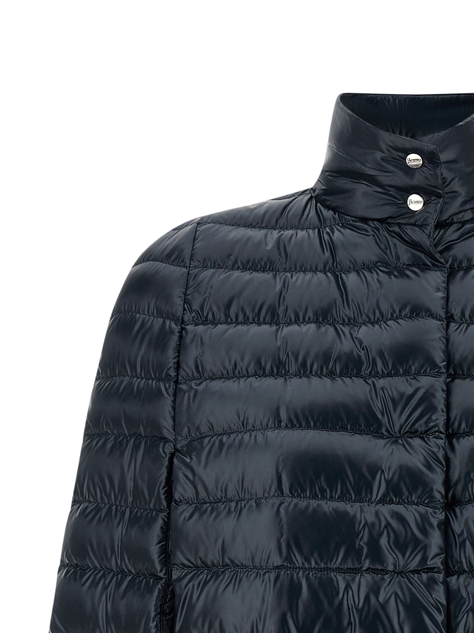 Herno Blue Polyamide Women's Coat - Herno - Modalova