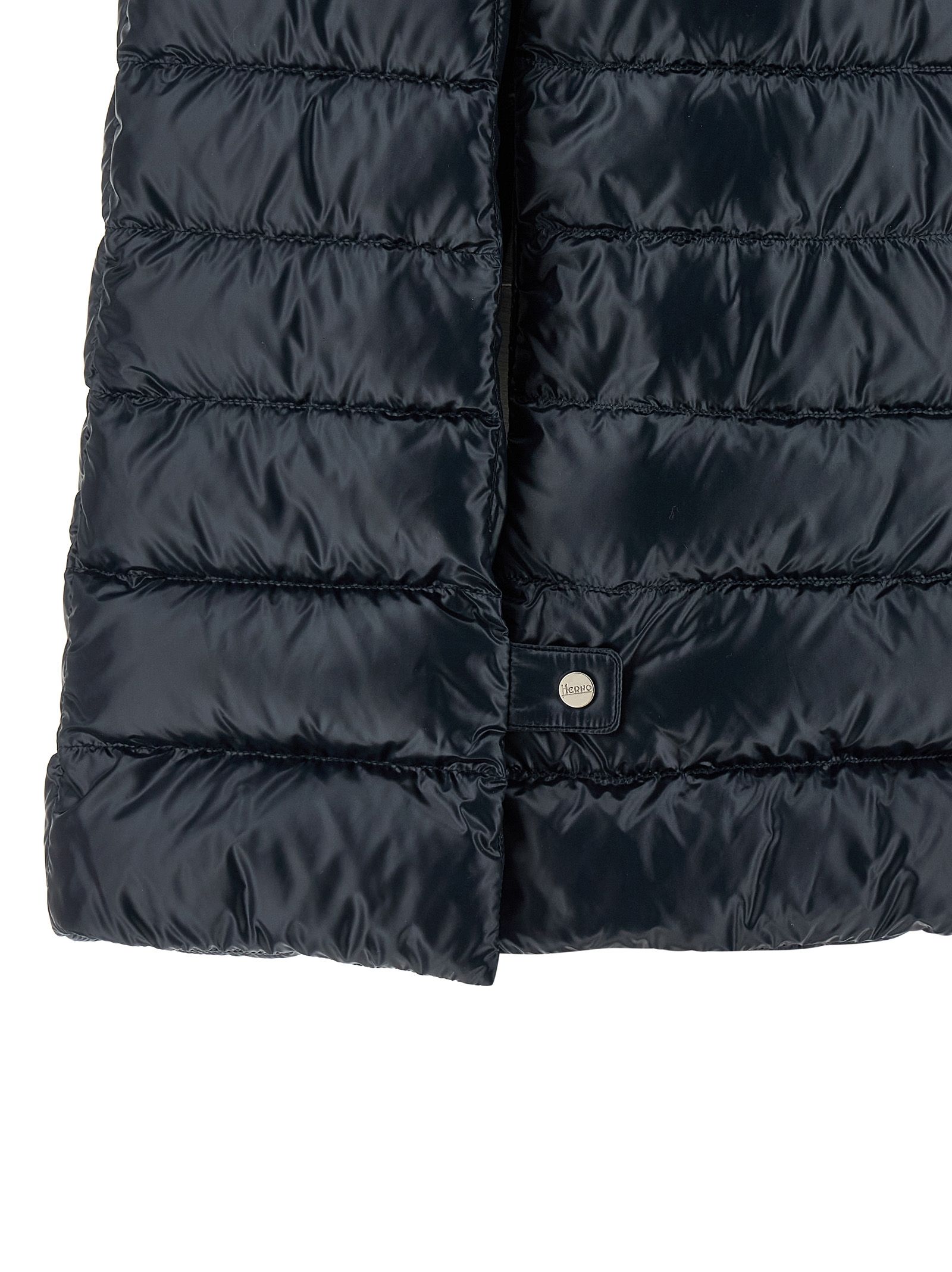 Herno Blue Polyamide Women's Coat - Herno - Modalova